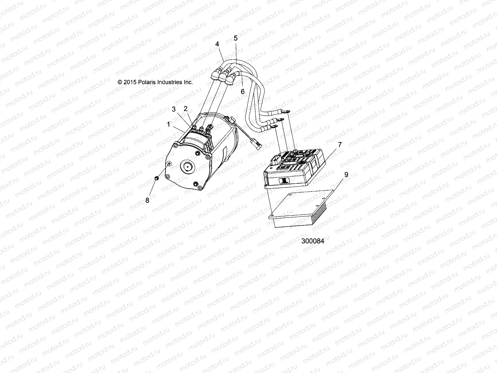 ELECTRICAL | ELECTRICAL, 6.5KW MOTOR - L22G2AEALA/DEALA/4AEALA/6AEALA (300084)