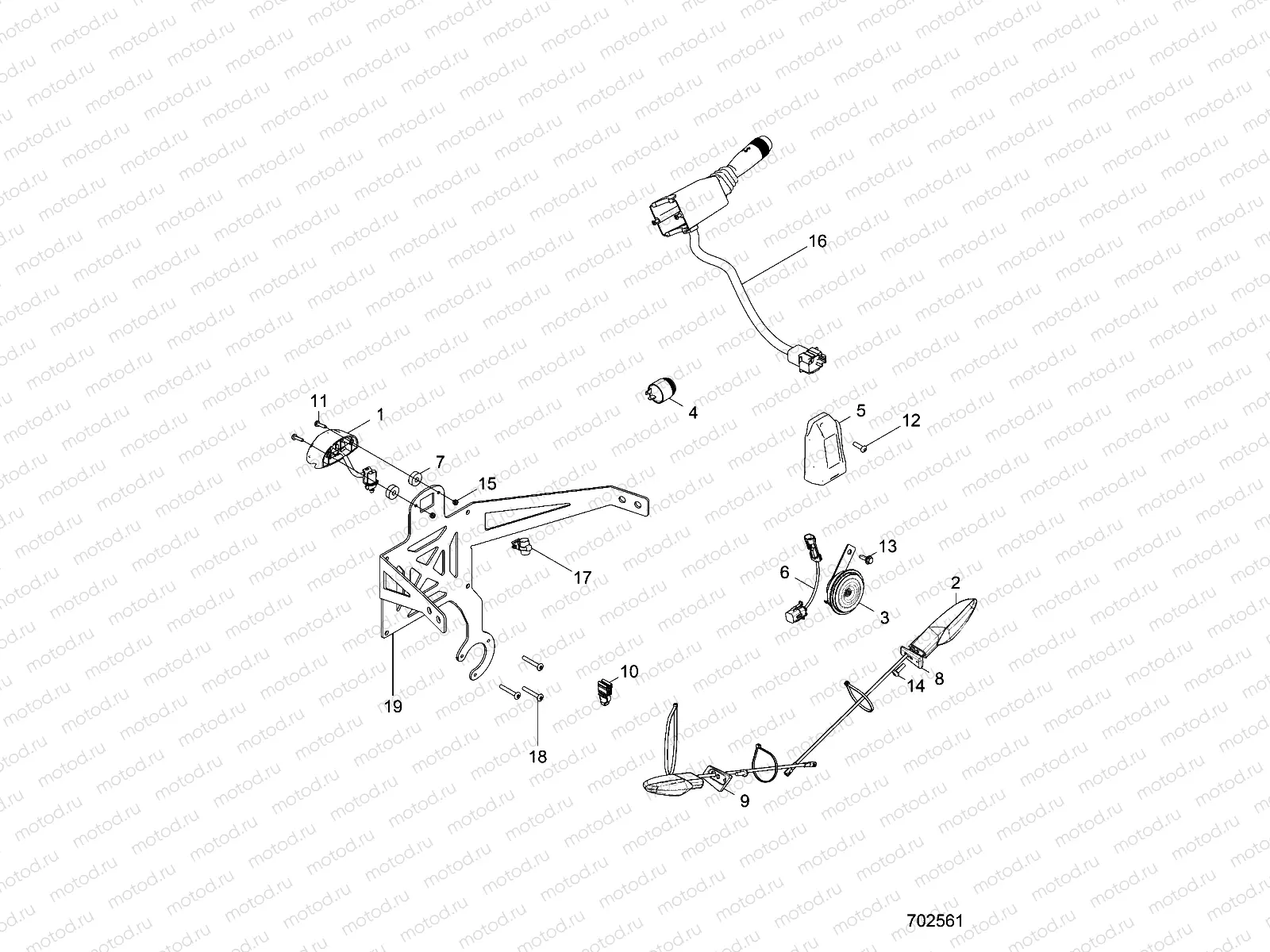 ELECTRICAL | ELECTRICAL, ACCESSORY COMPONENTS - Z19VBE99F2/S99C2/CM (702561)
