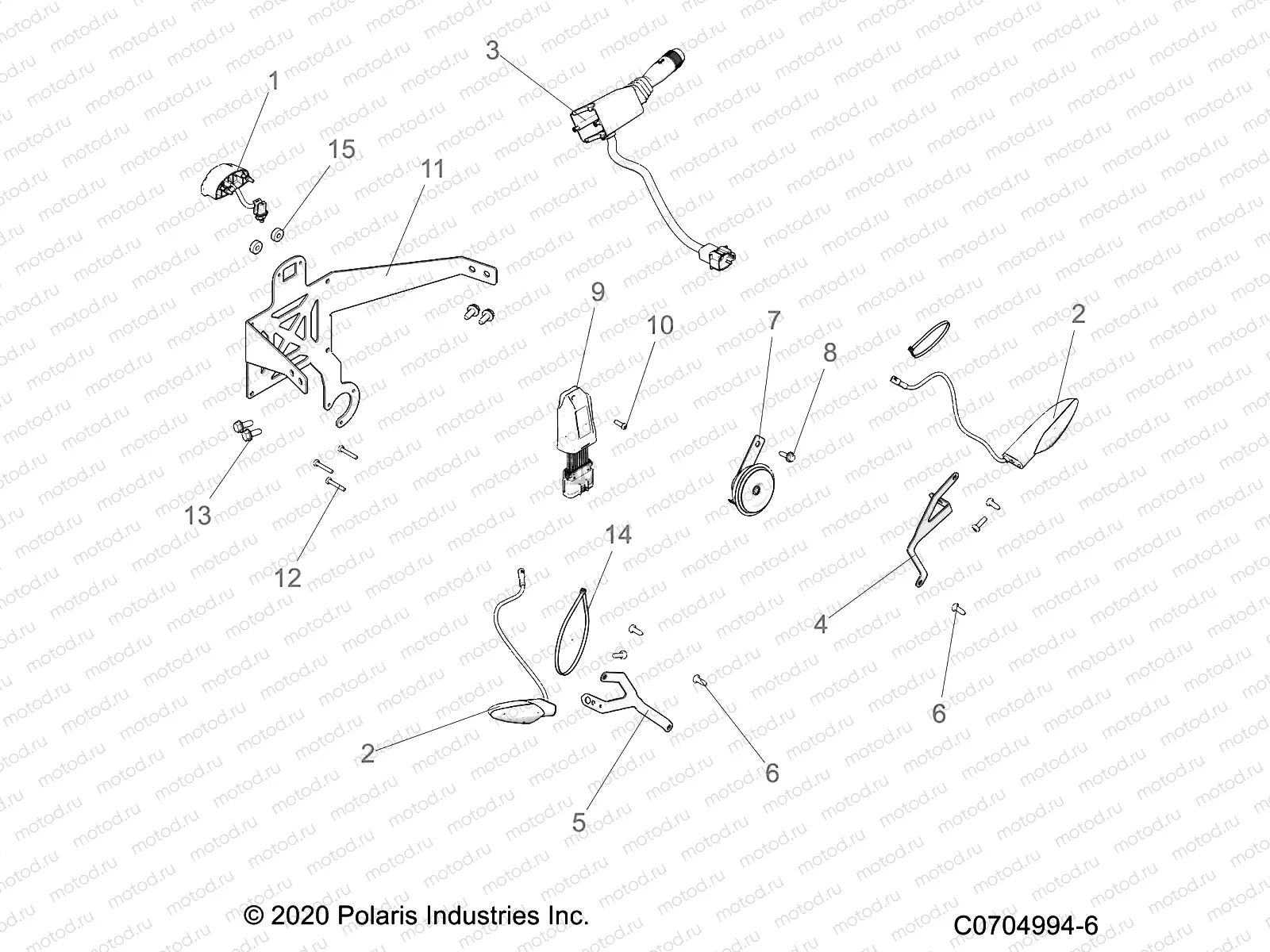 ELECTRICAL | ELECTRICAL, ACCESSORY COMPONENTS - Z21ASE99F5/S99C5 (C0704994-6)
