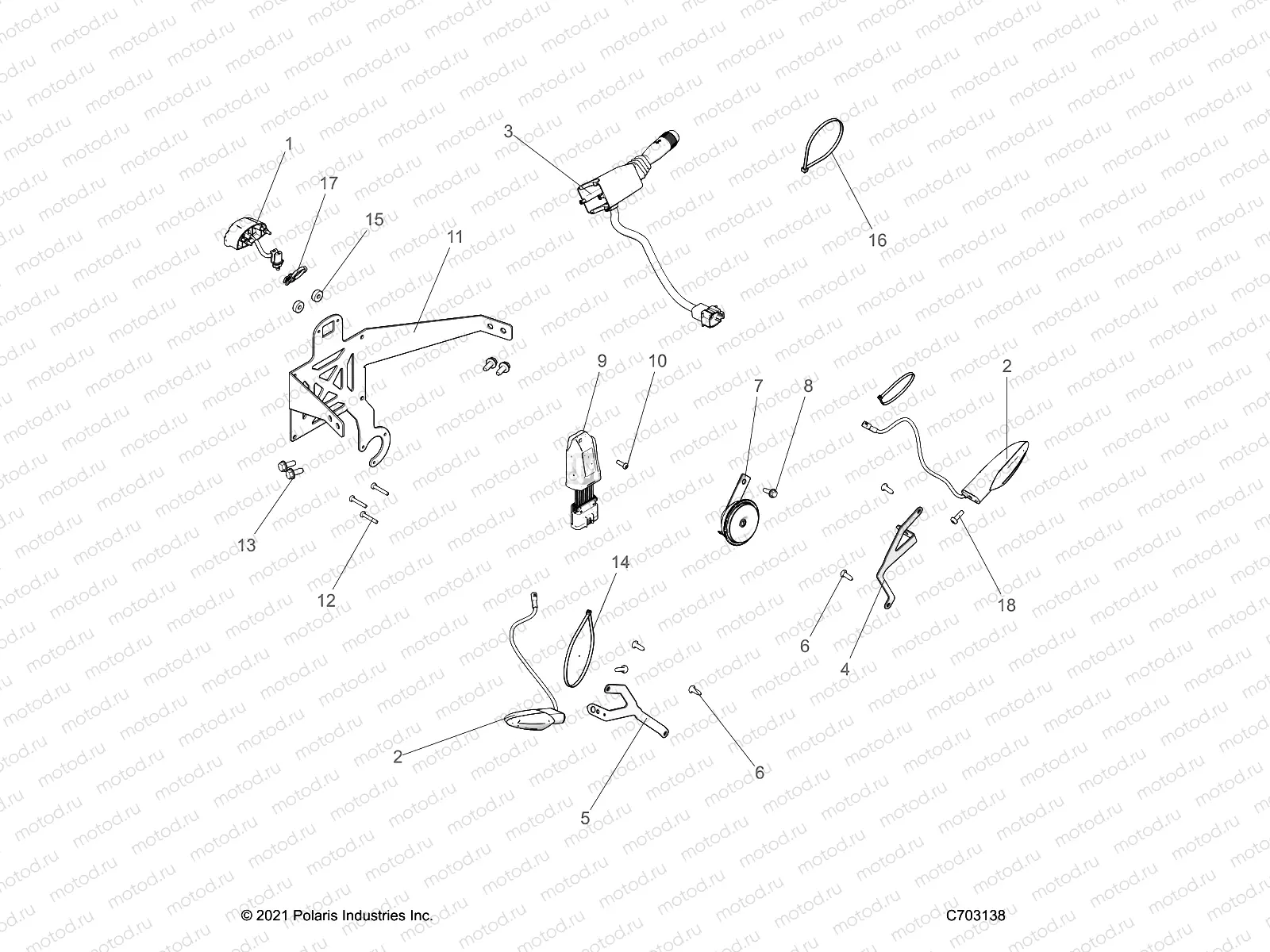 ELECTRICAL | ELECTRICAL, ACCESSORY COMPONENTS - Z22ASE99F4/F5/S99C4/C5 (C703138)