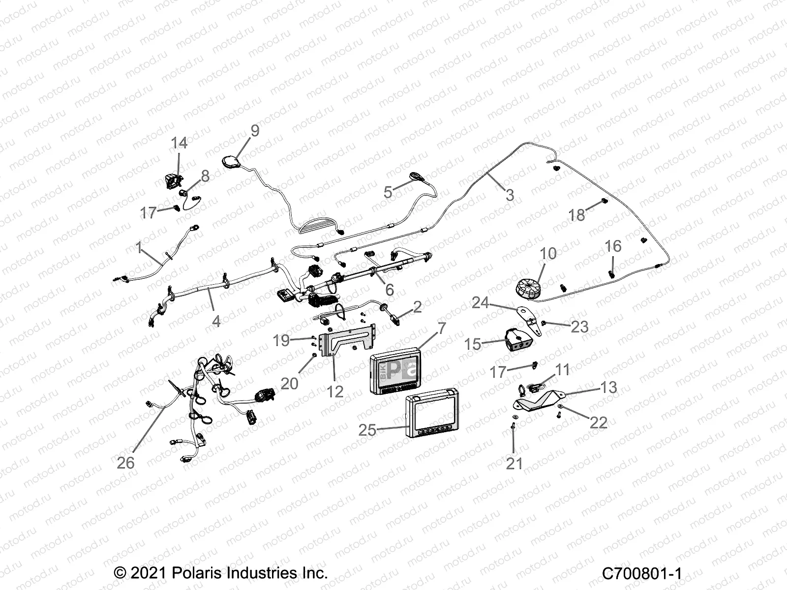 ELECTRICAL | ELECTRICAL, AUDIO, RIDE COMMAND - G22GAJ99AP/BP (C700801-1)
