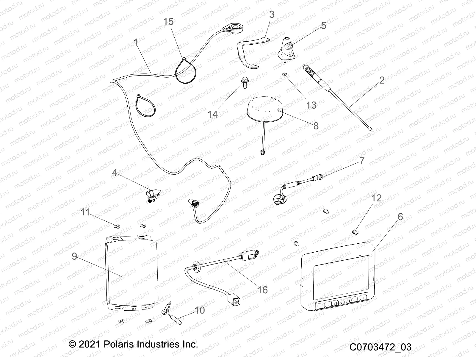 ELECTRICAL | ELECTRICAL, AUDIO, RIDE COMMAND - Z23RMD2KAK/AJ/BK/BJ (C0703472_03)