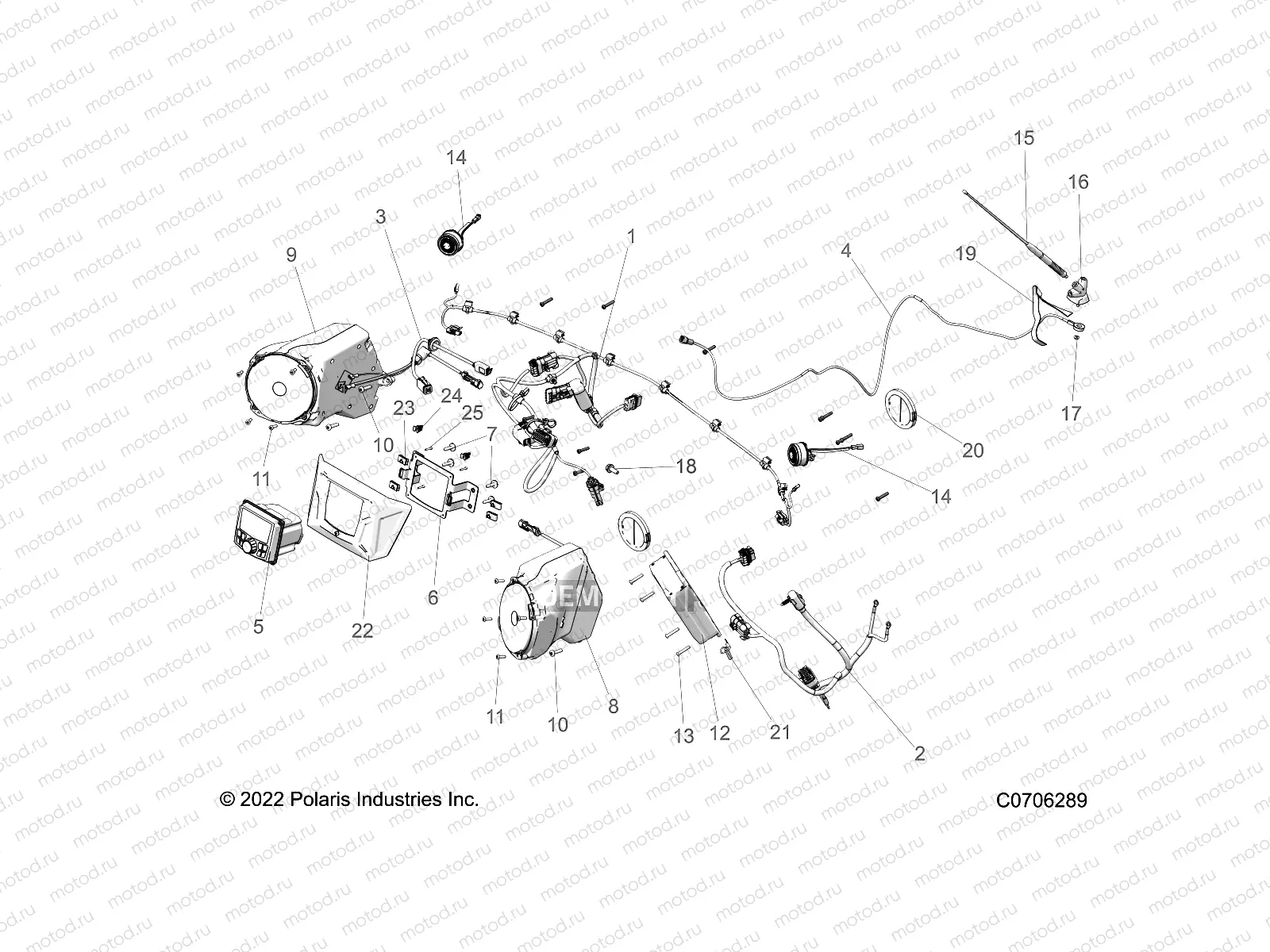 ELECTRICAL | ELECTRICAL, AUDIO,FRONT- Z23R4B92AK/BK (C706285)
