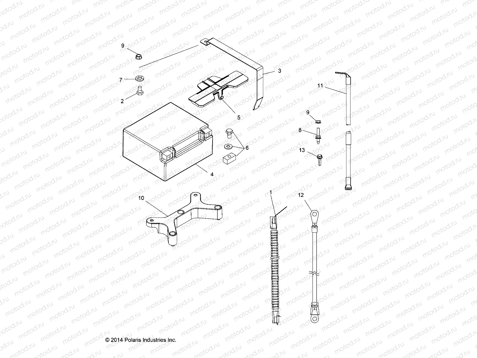 ELECTRICAL | ELECTRICAL, BATTERY - A15SVE95HW (49ATVBATTERY15SCRMMD)