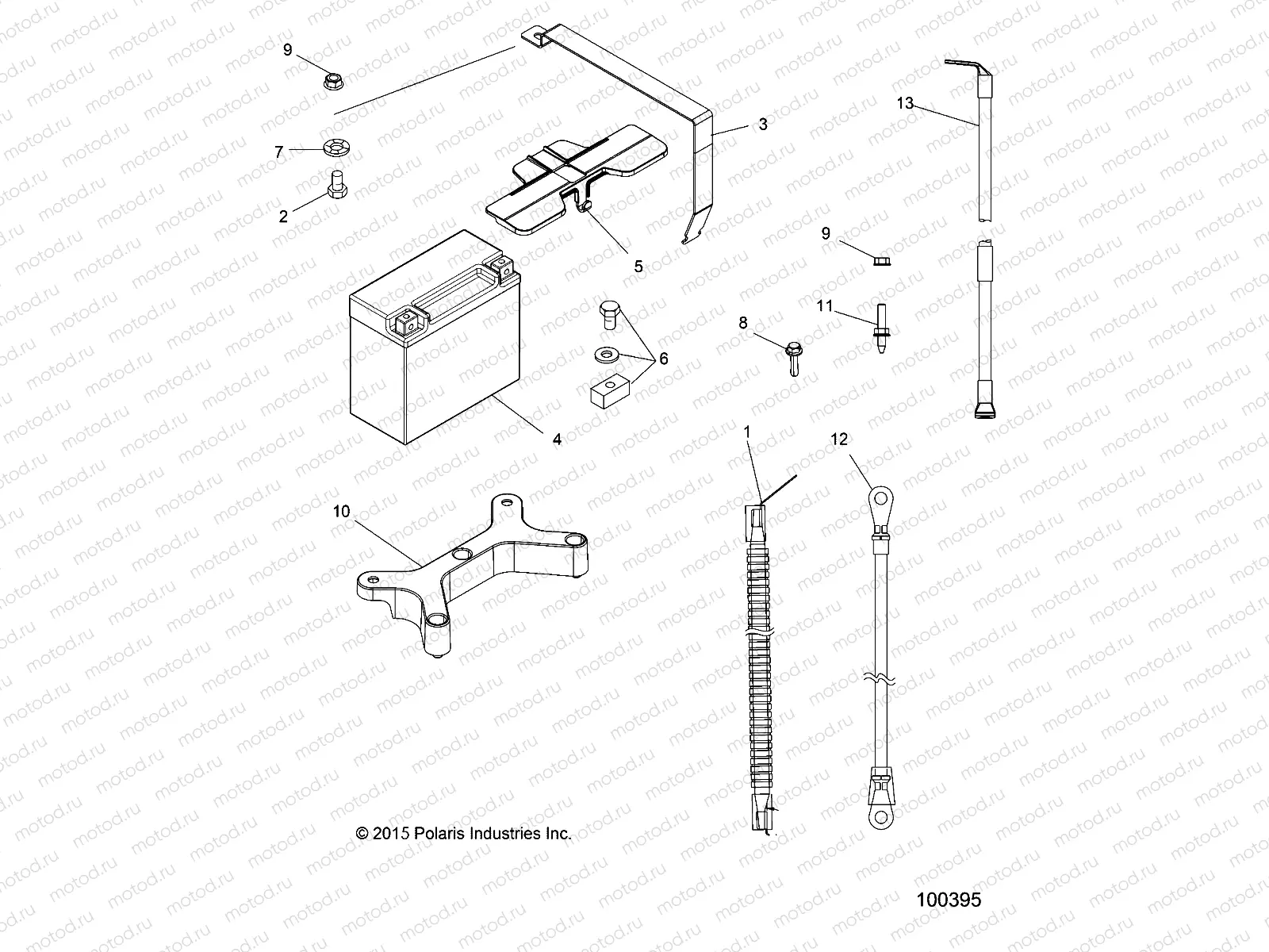 ELECTRICAL | ELECTRICAL, BATTERY - A16SVE95NM/AN2 (100395)