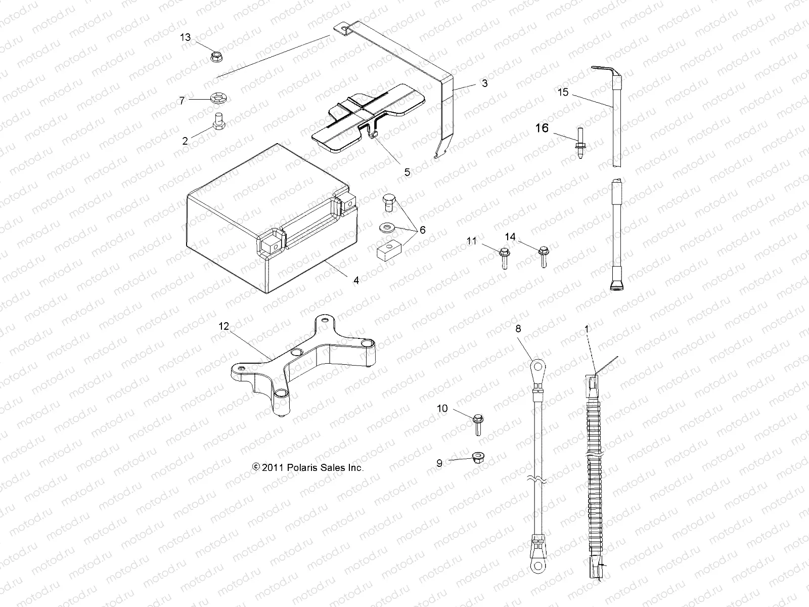 ELECTRICAL | ELECTRICAL, BATTERY - A16SXE95AG/AR/D95A9