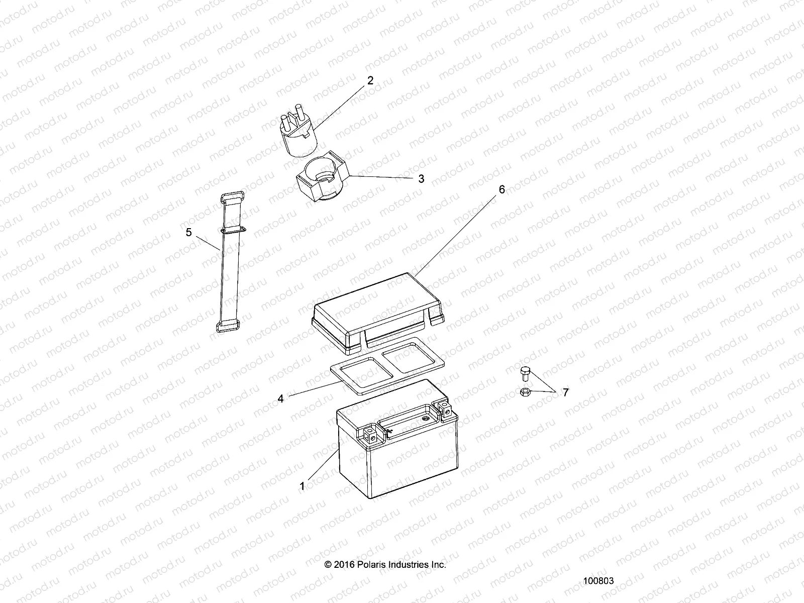 ELECTRICAL | ELECTRICAL, BATTERY - A17HAA15N7 (100803)