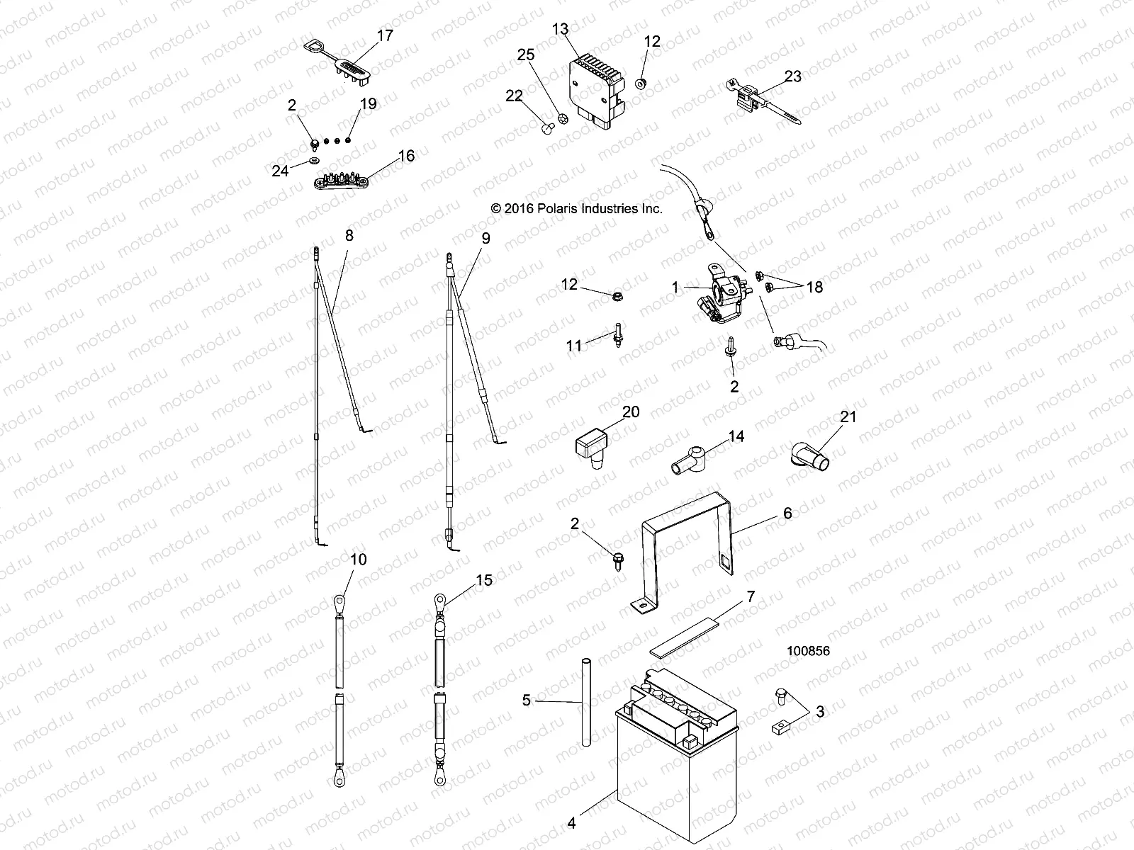 ELECTRICAL | ELECTRICAL, BATTERY - A18DAA50B7 (100856)