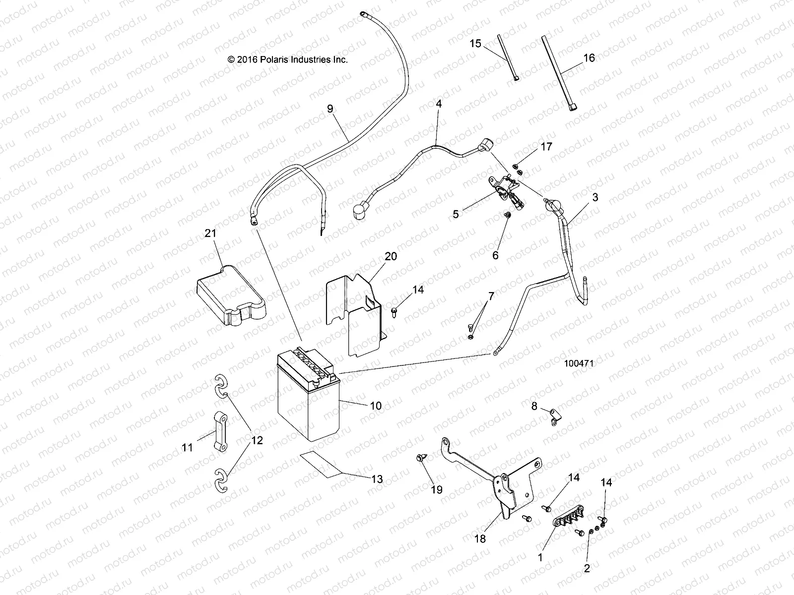 ELECTRICAL | ELECTRICAL, BATTERY - A18S6S57C1/CL