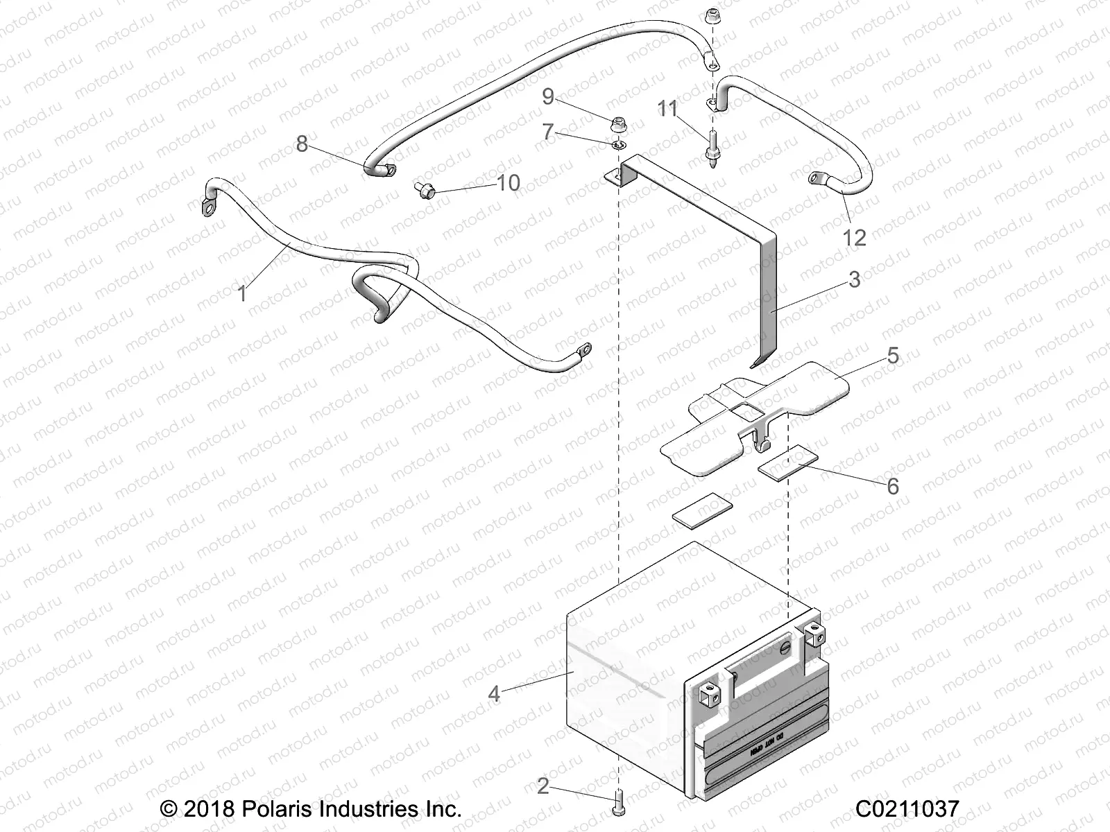 ELECTRICAL | ELECTRICAL, BATTERY - A20SXZ95AG/CAG (C0211037)