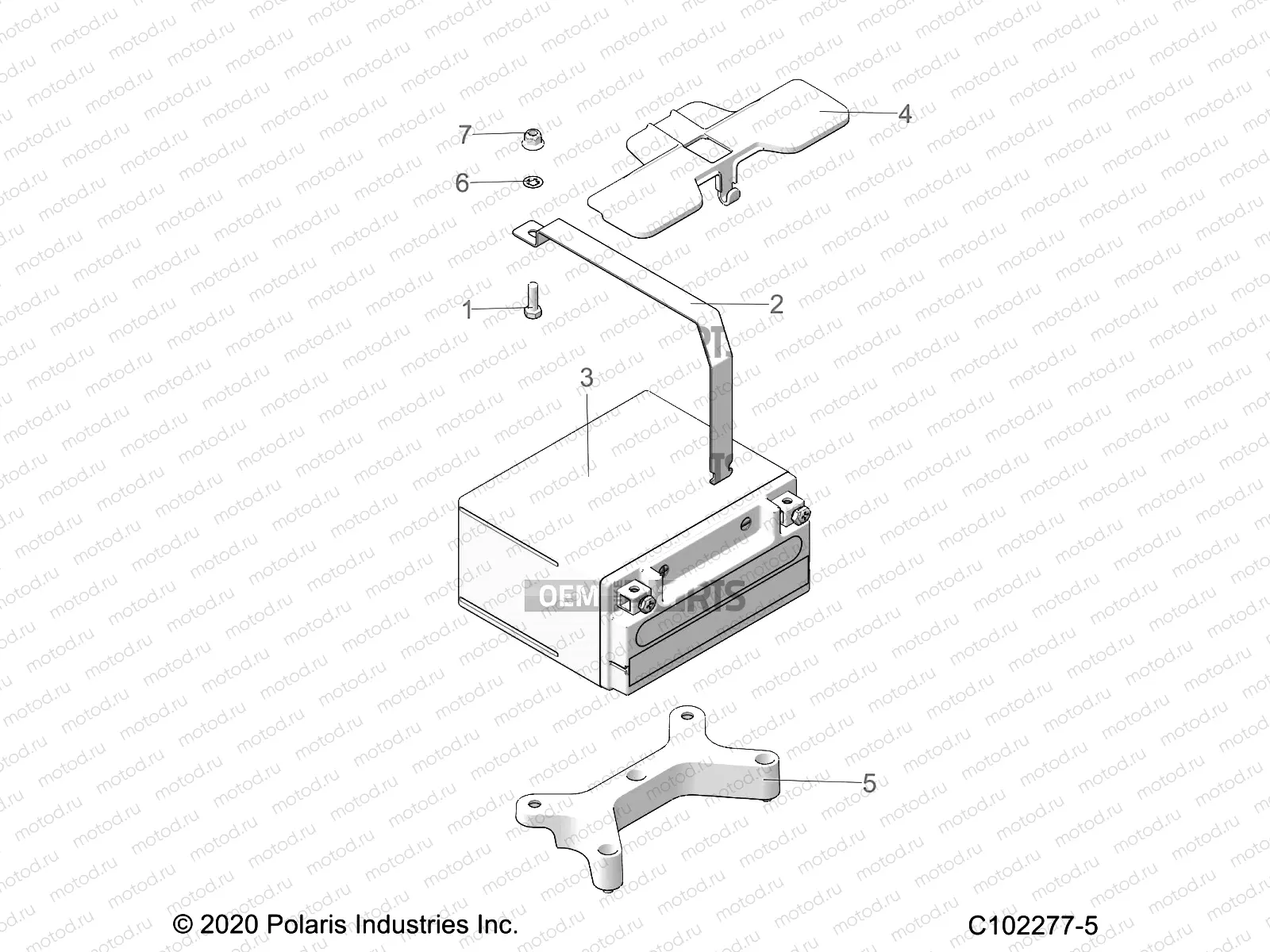 ELECTRICAL | ELECTRICAL, BATTERY - A21SYE95KD (C102277-5)