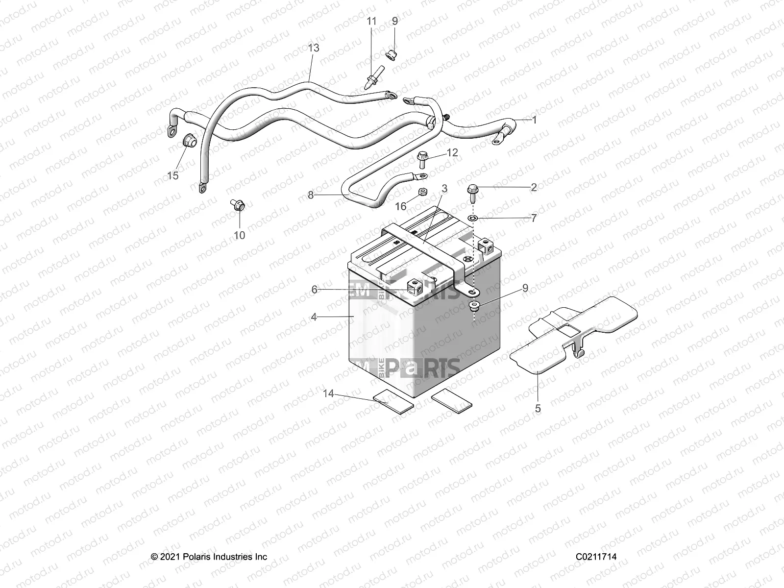 ELECTRICAL | ELECTRICAL, BATTERY - A22SXR95AJ (C0211714)