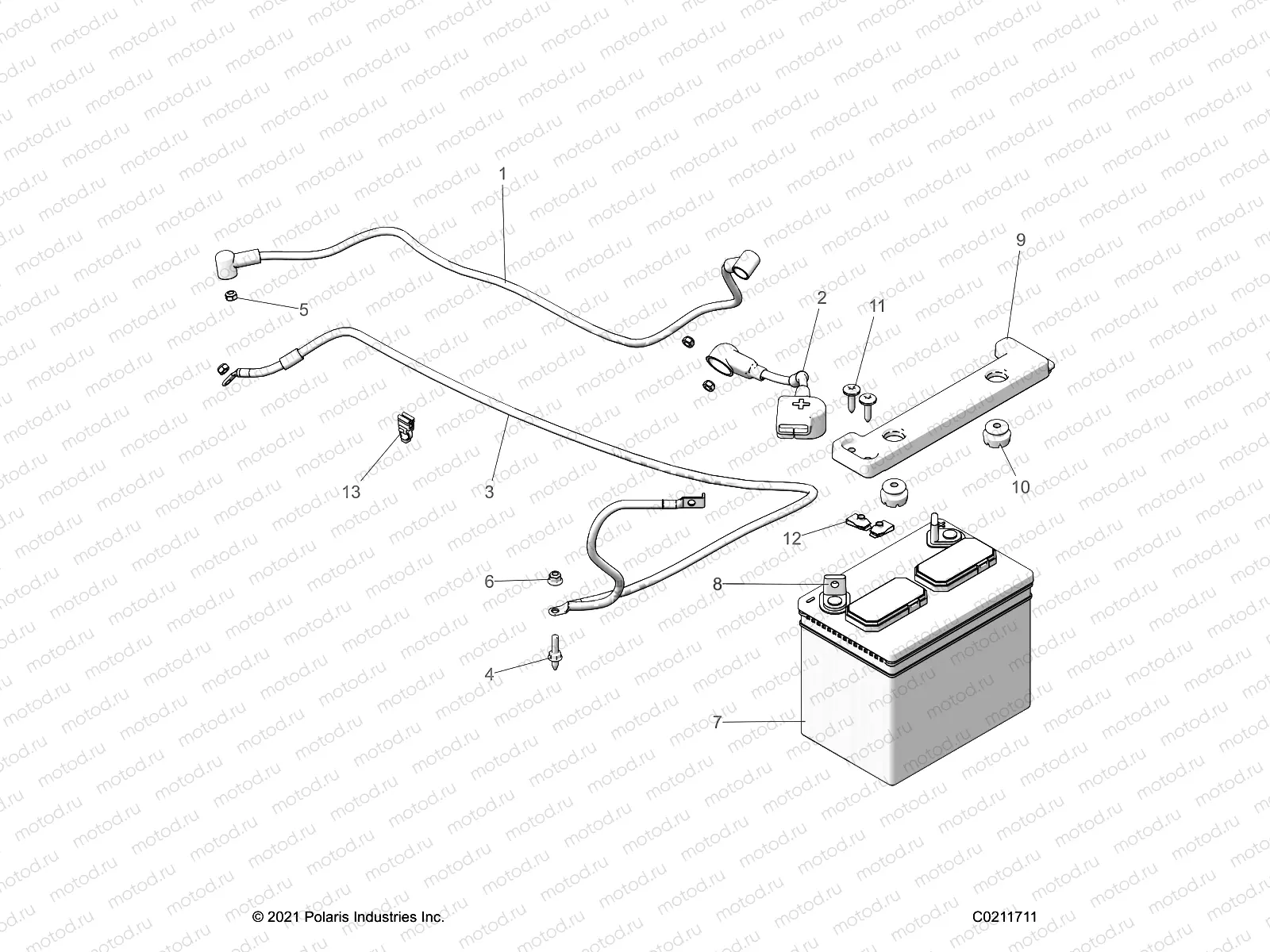 ELECTRICAL | ELECTRICAL, BATTERY - A23SEE50B1/B3 (C0211711)