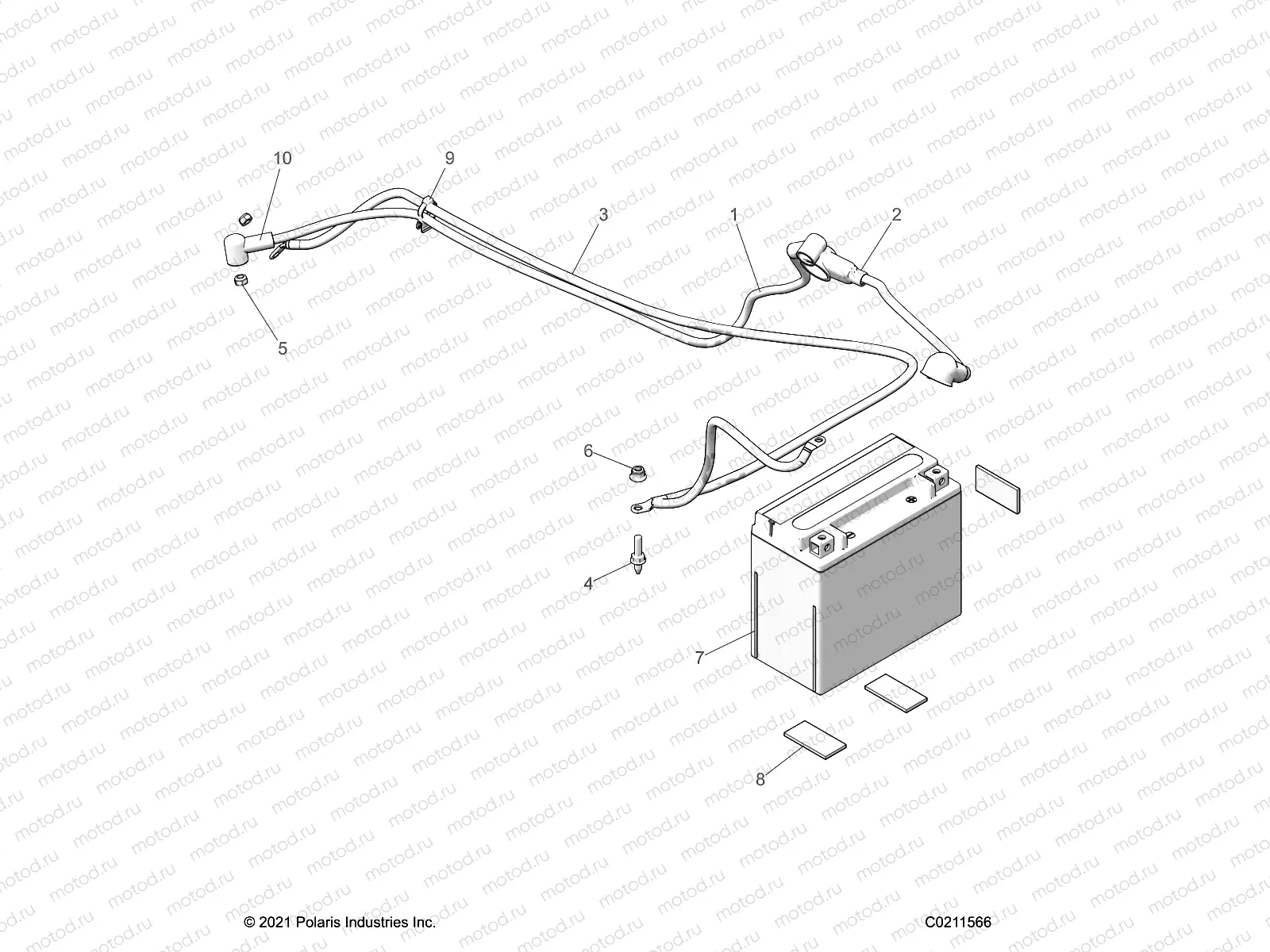 ELECTRICAL | ELECTRICAL, BATTERY - A23SEE57P2/PL (C0211566)