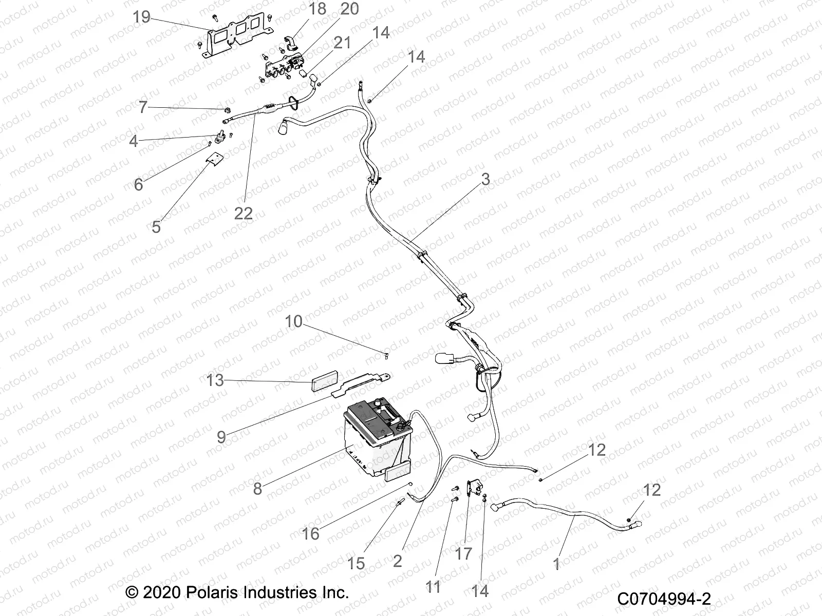 ELECTRICAL | ELECTRICAL, BATTERY AND RELATED - Z23ASE99F4/S99C4/F4 (C0704994-2)
