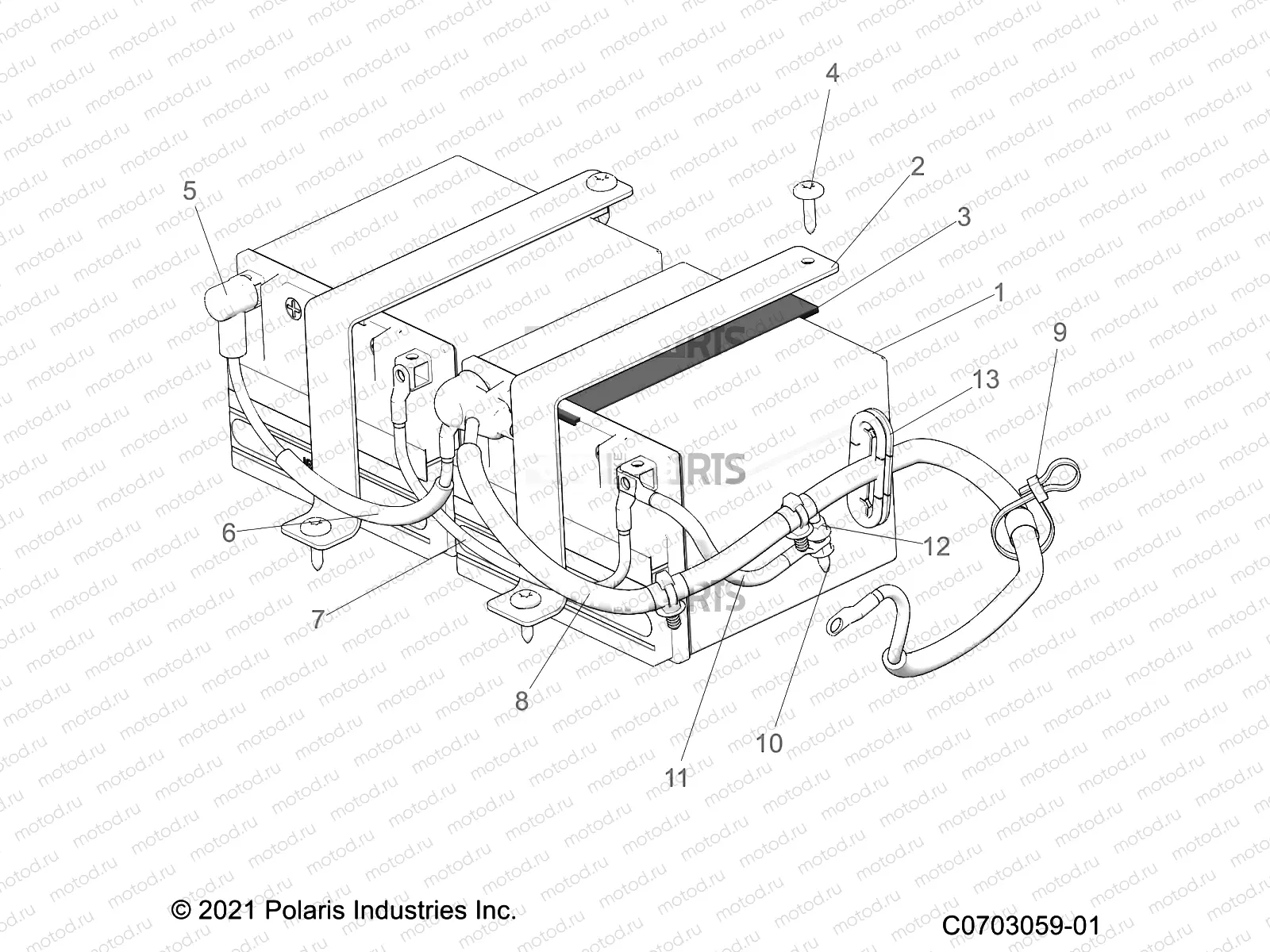 ELECTRICAL | ELECTRICAL, BATTERY AND RELATED - Z23RGD2KAJ/AK/BJ/BK (C0703059-01)