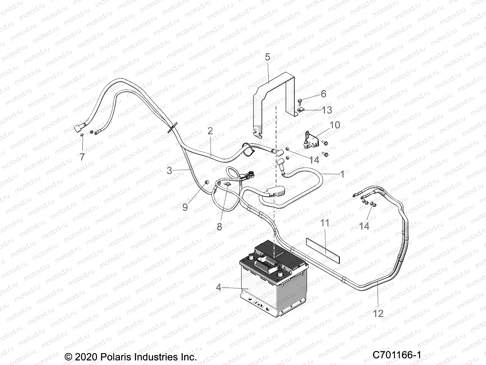 ELECTRICAL | ELECTRICAL, BATTERY - G22GAB99CP/FP (C701166-1)