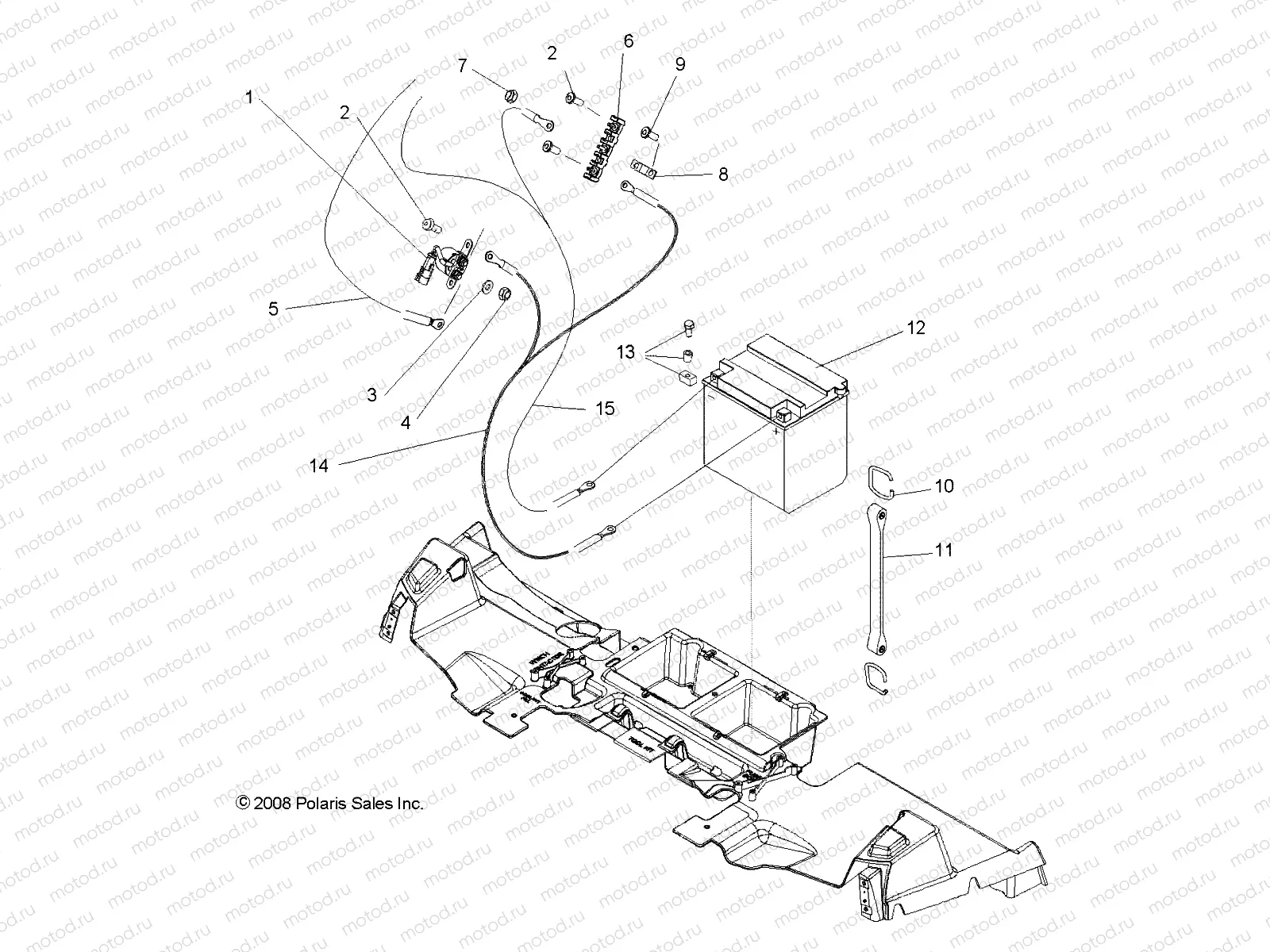 ELECTRICAL | ELECTRICAL, BATTERY - R09HH68/HY68 ALL OPTIONS (49RGRBATTERY097004X4)