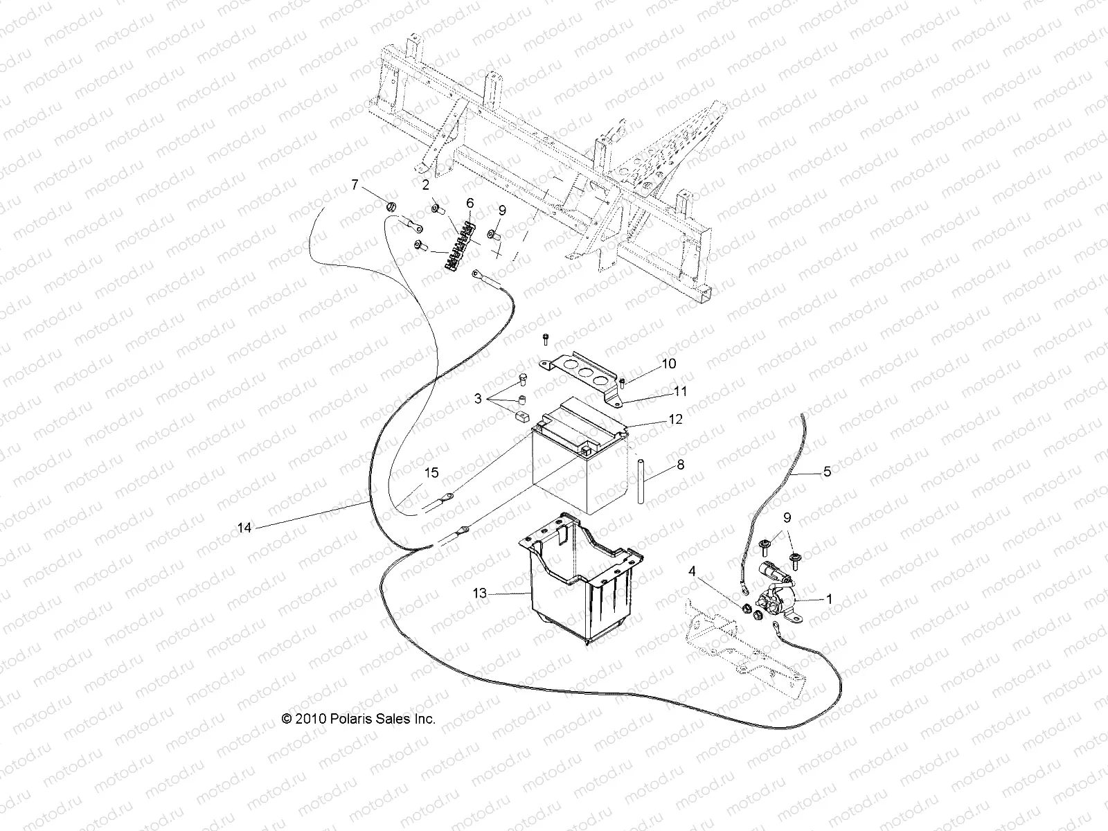 ELECTRICAL | ELECTRICAL, BATTERY - R11RH45AG/AH/AR (49RGRBATTERY11400HO)