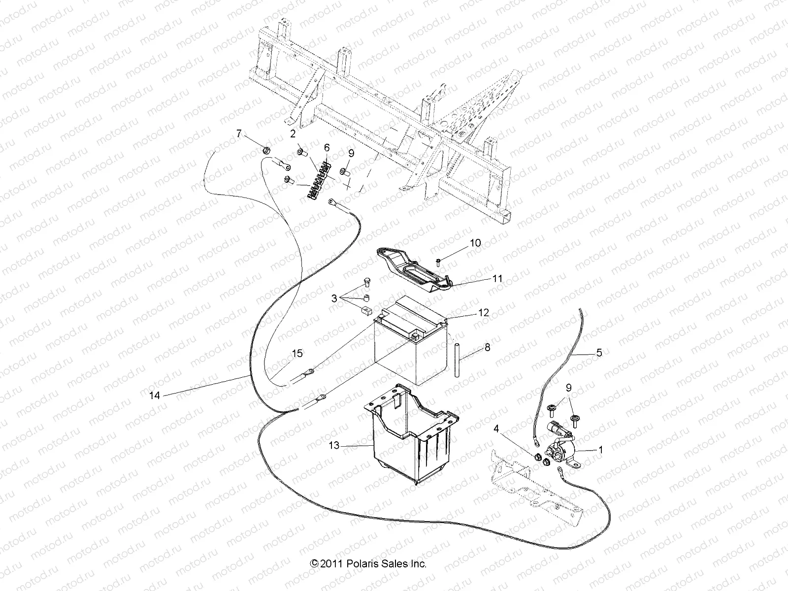 ELECTRICAL | ELECTRICAL, BATTERY - R14RH45AA (49RGRBATTERY12400)