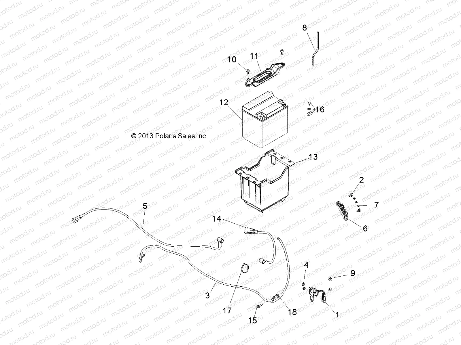 ELECTRICAL | ELECTRICAL, BATTERY - R14WH57AA/AC/AR/6EAT (49RGRBATTERY14570)