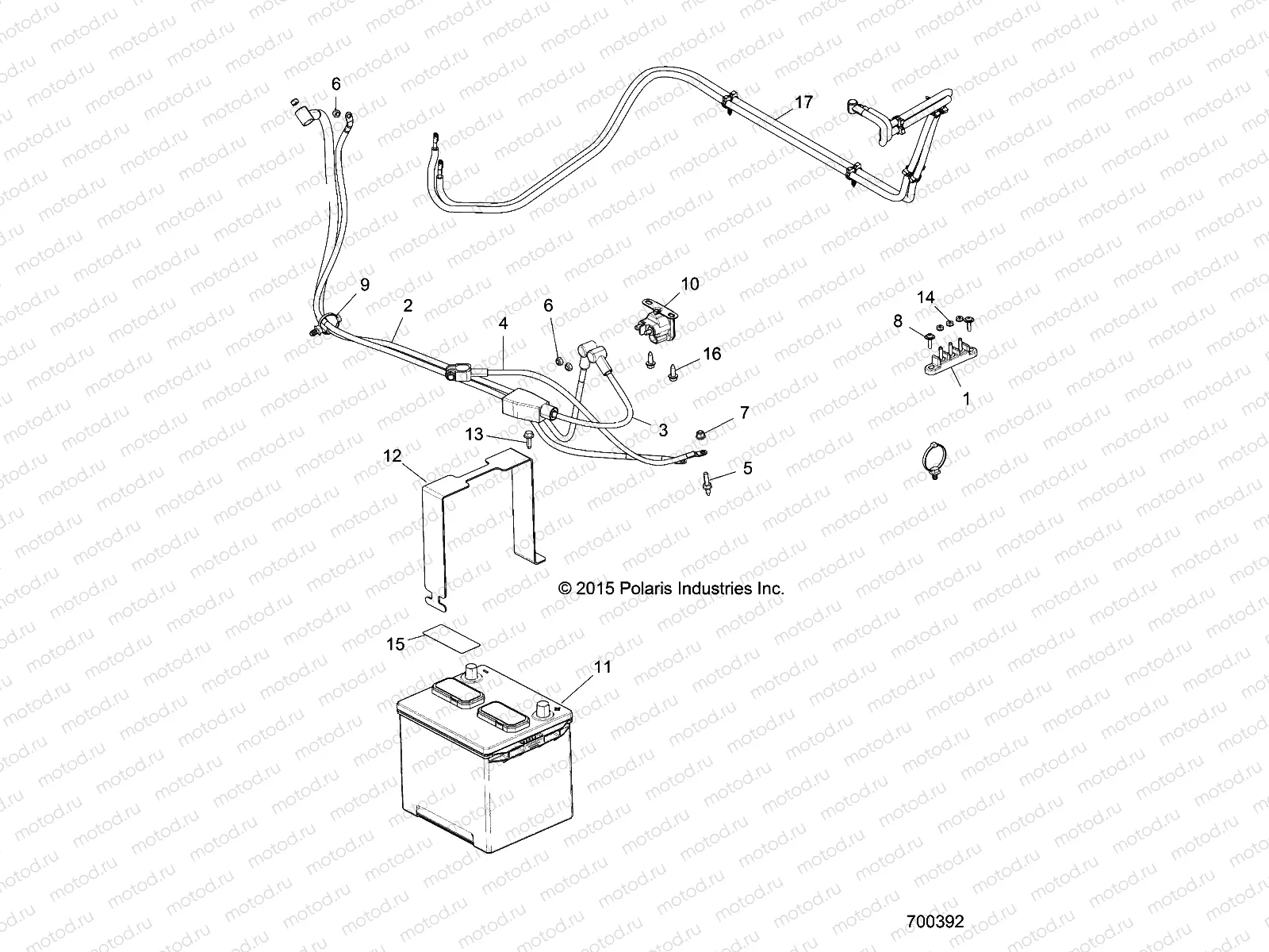 ELECTRICAL | ELECTRICAL, BATTERY - R16RT_87 ALL OPTIONS (700392)