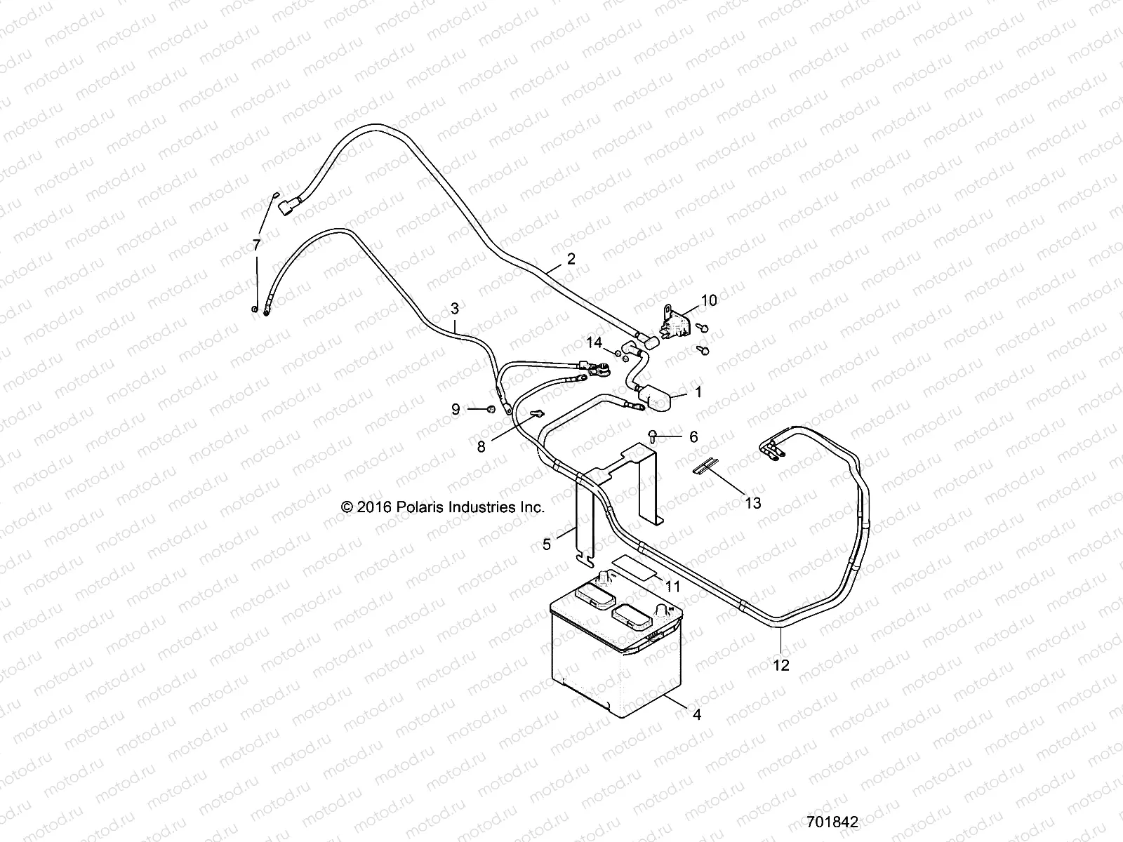 ELECTRICAL | ELECTRICAL, BATTERY - R17RHE99NU (701842)