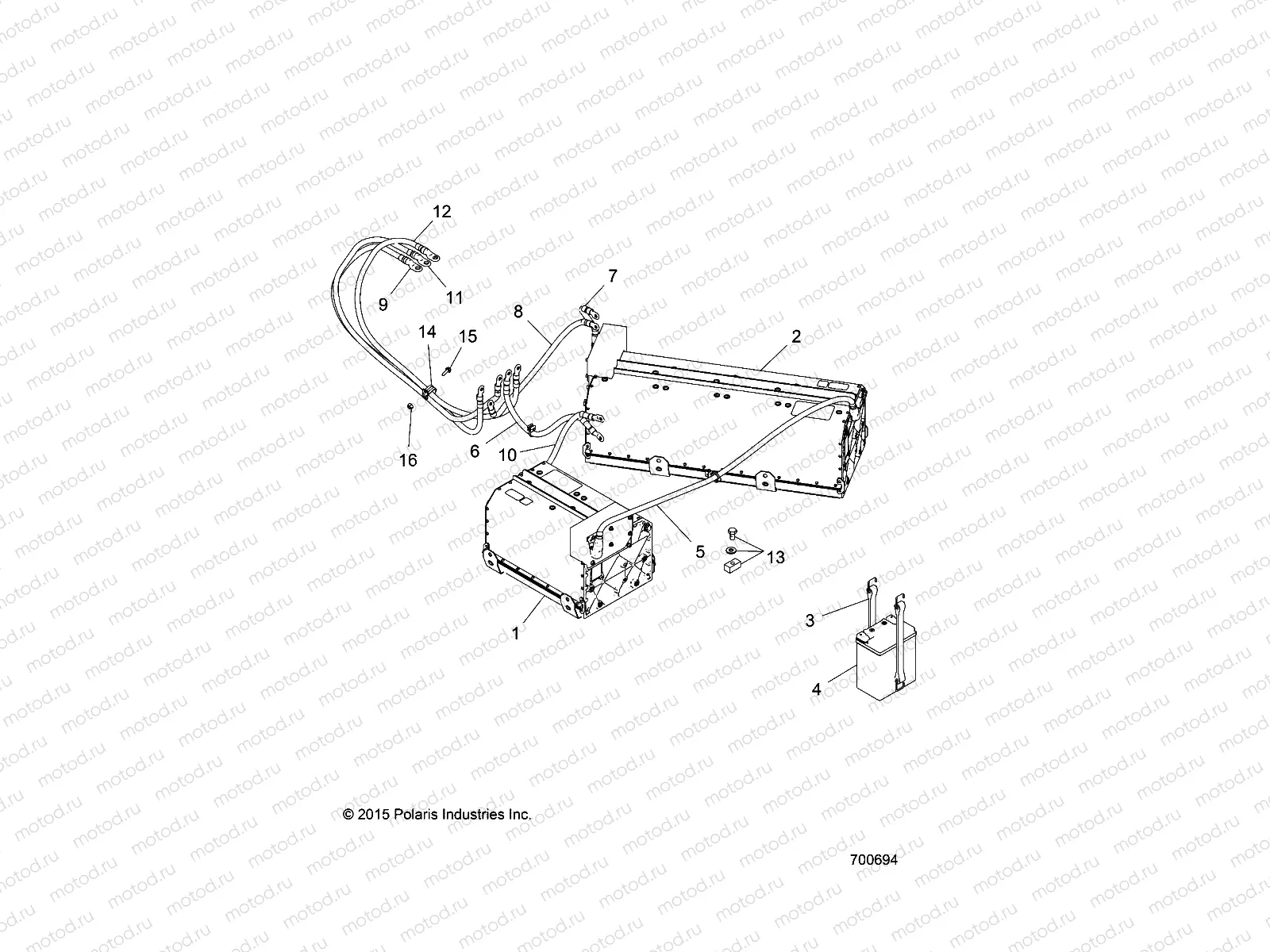 ELECTRICAL | ELECTRICAL, BATTERY - R17RMAL4G9 (700694)