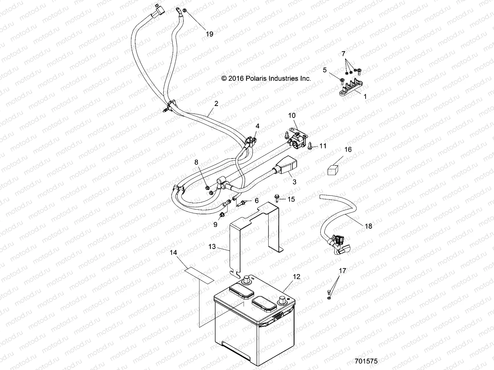 ELECTRICAL | ELECTRICAL, BATTERY - R17RV_99 ALL OPTIONS (701575)