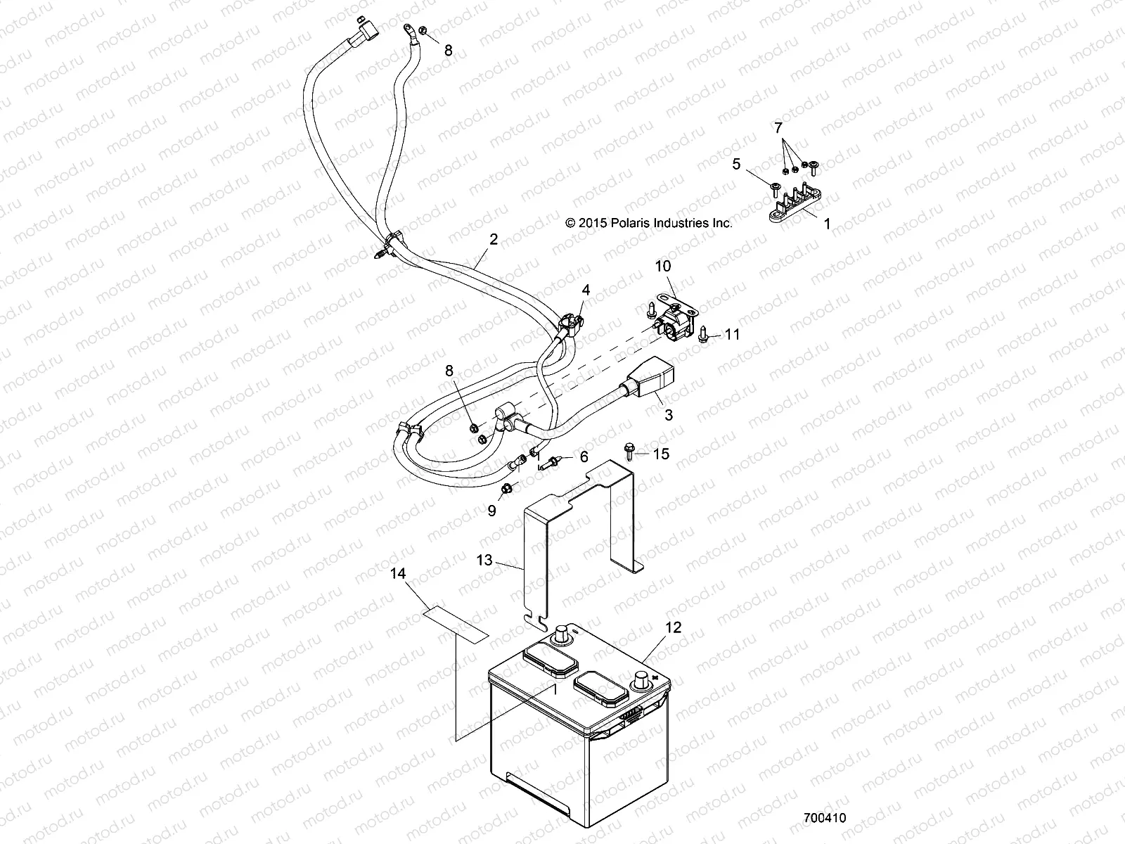 ELECTRICAL | ELECTRICAL, BATTERY - R17RVE99NY (700410)