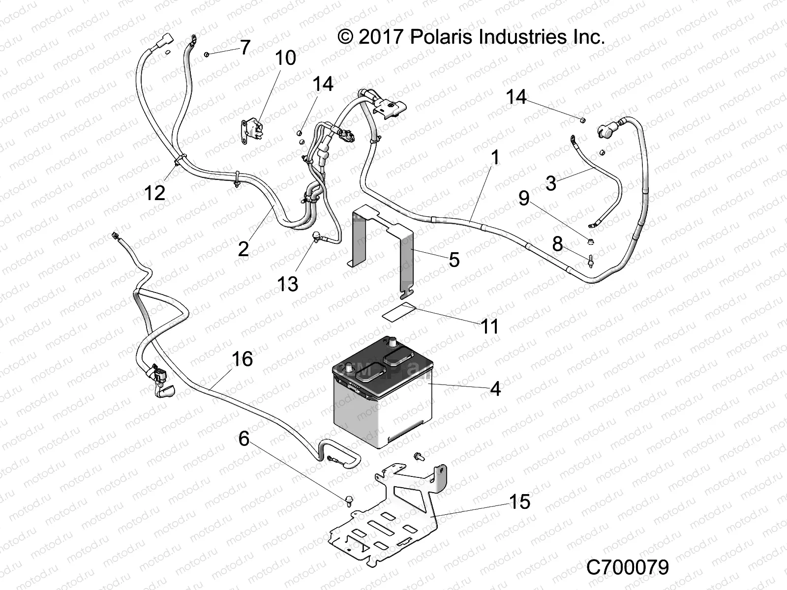 ELECTRICAL | ELECTRICAL, BATTERY - R19RRW99A9/AD/AJ/AP/B9/BD/BJ/BP (C700079)