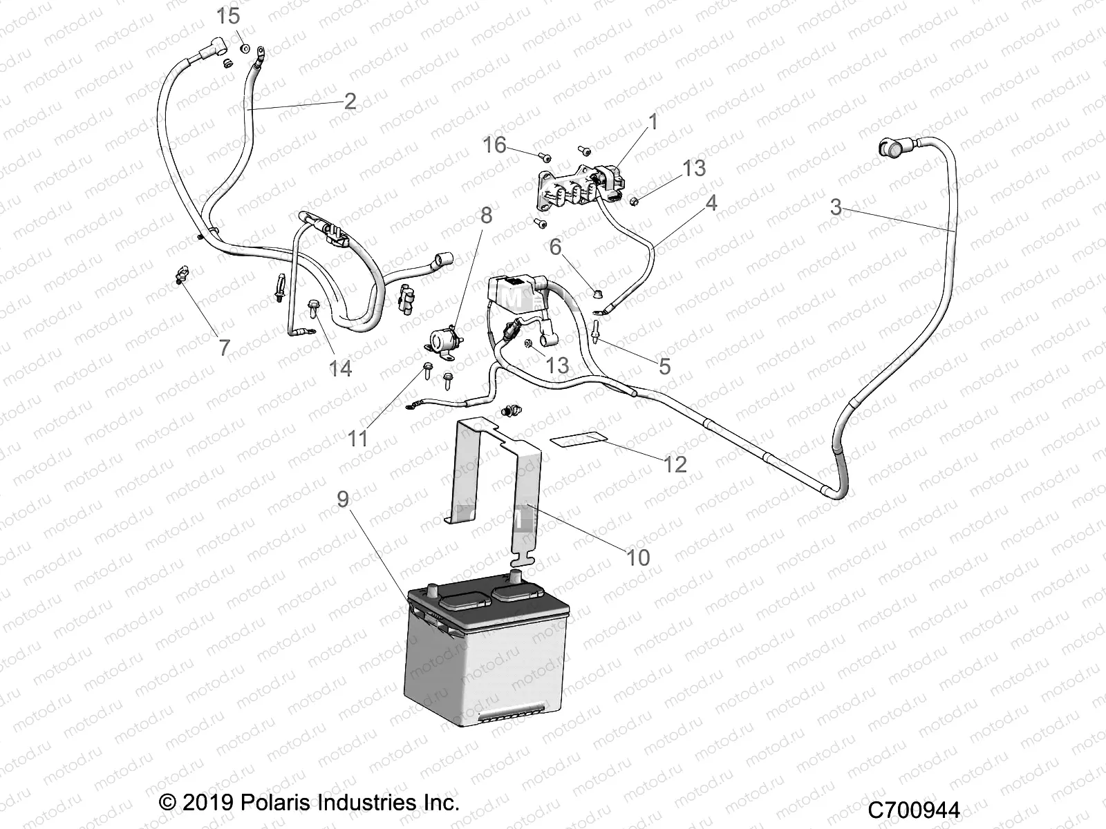 ELECTRICAL | ELECTRICAL, BATTERY - R21T6U99AP/AG/BP/BG (C700944)