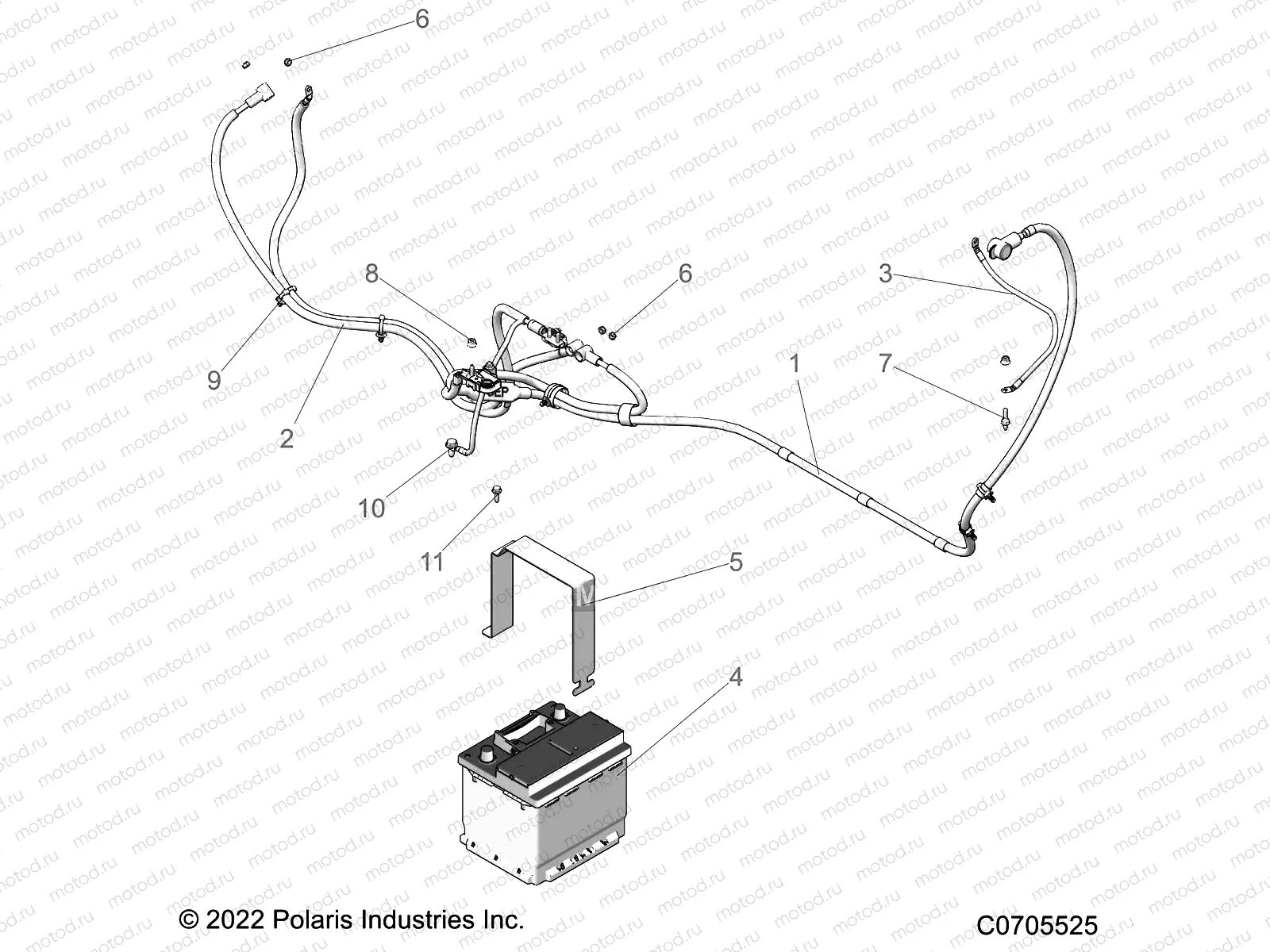 ELECTRICAL | ELECTRICAL, BATTERY - R23TAE99FD/SCD/SFD/SCK (C0705525)