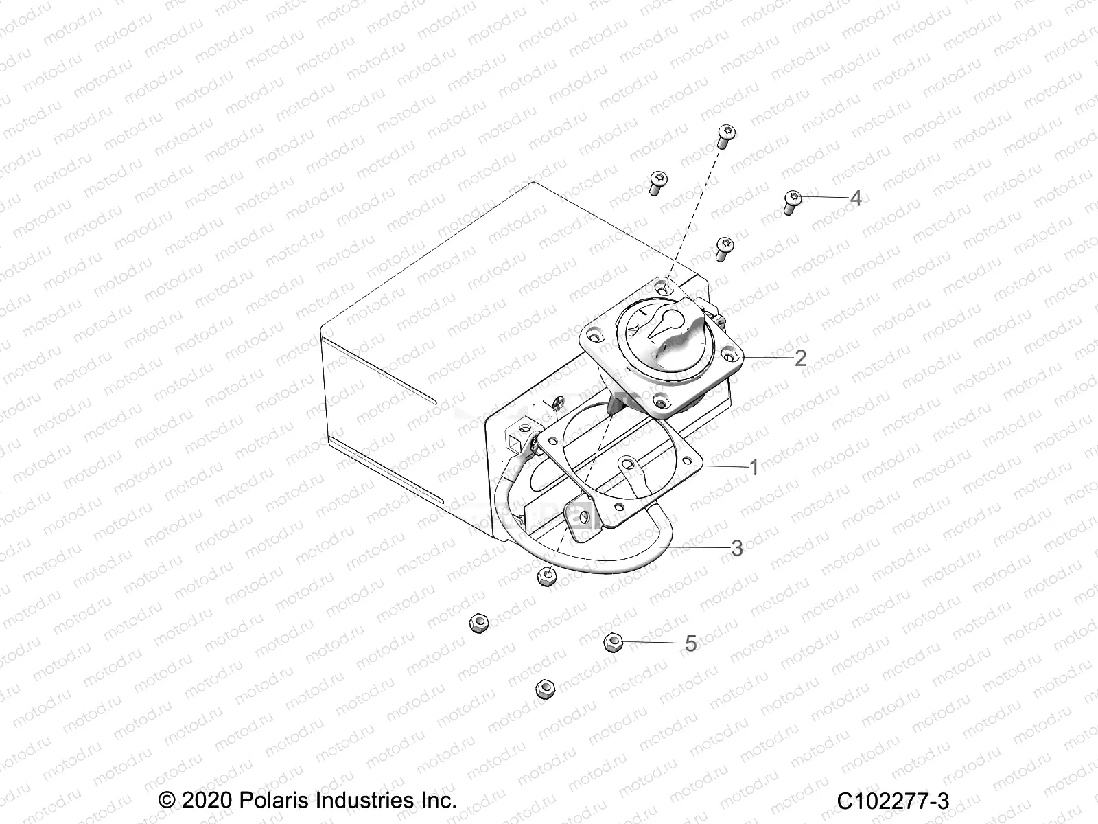 ELECTRICAL | ELECTRICAL, BATTERY SWITCH - A21SYE95KD (C102277-3)