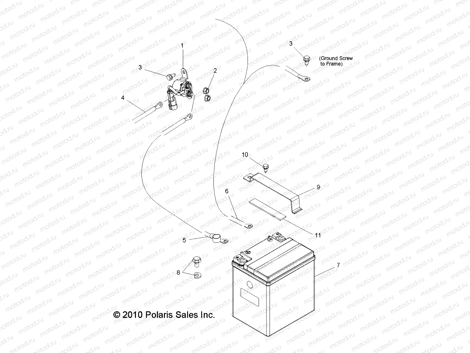 ELECTRICAL | ELECTRICAL, BATTERY - Z14JT9EFX (49RGRBATTERY11RZR875)