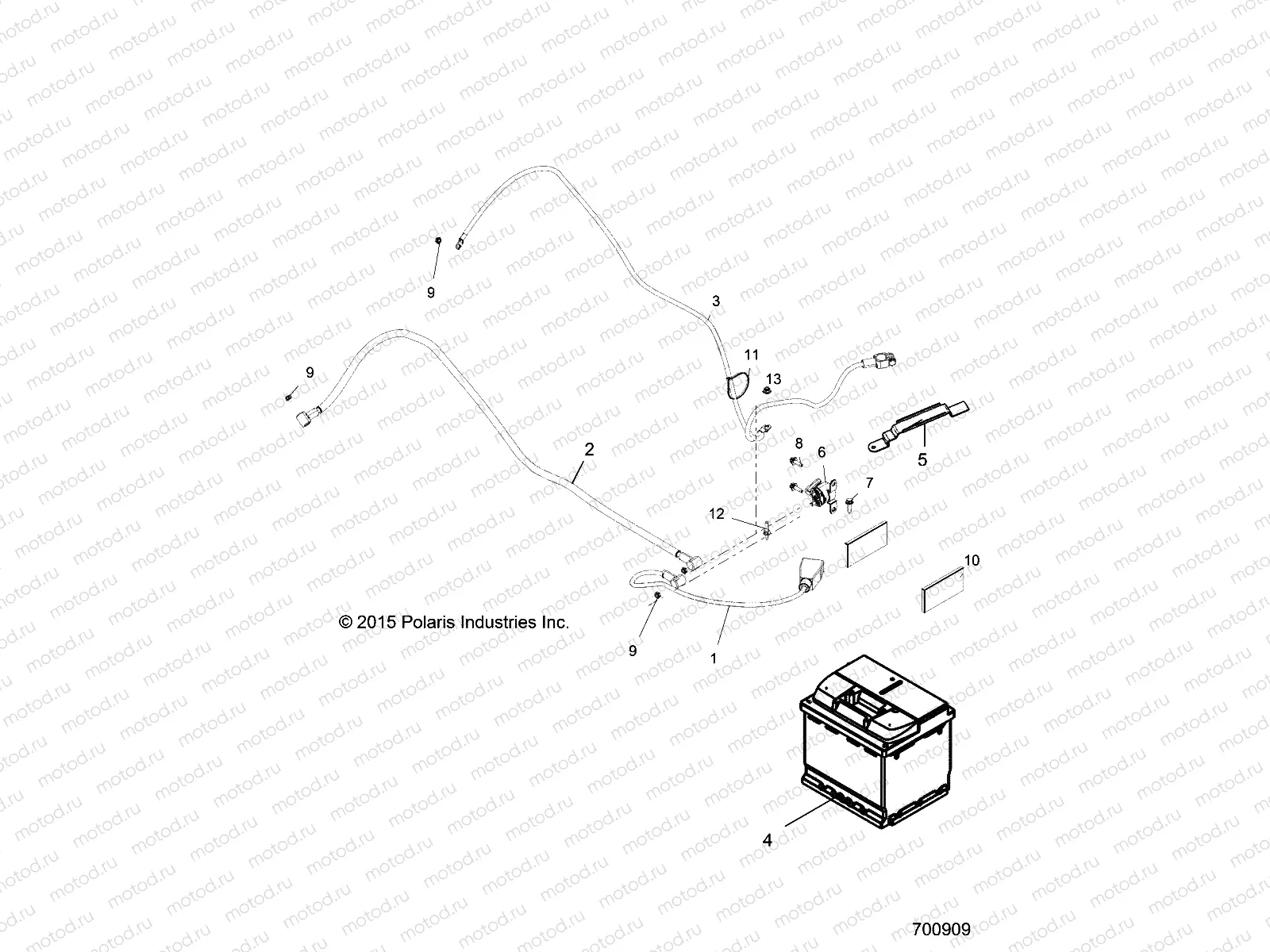 ELECTRICAL | ELECTRICAL, BATTERY - Z16VDE92NH/NW (700909)