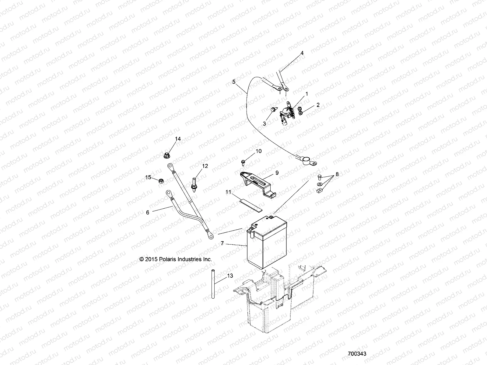 ELECTRICAL | ELECTRICAL, BATTERY - Z16VHA57A2/EAK/AS (700343)