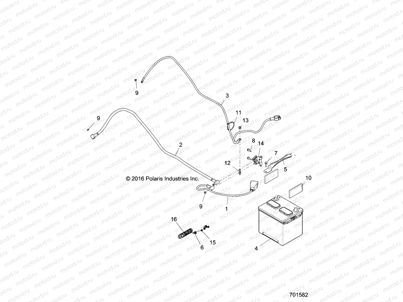 ELECTRICAL | ELECTRICAL, BATTERY - Z17VAE87NK (701582)