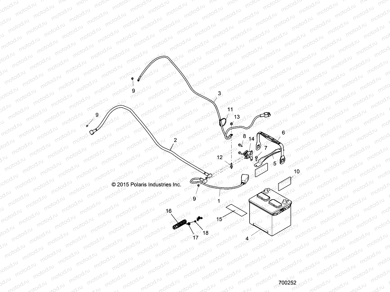 ELECTRICAL | ELECTRICAL, BATTERY - Z17VA/E/X87 ALL OPTIONS (700252)