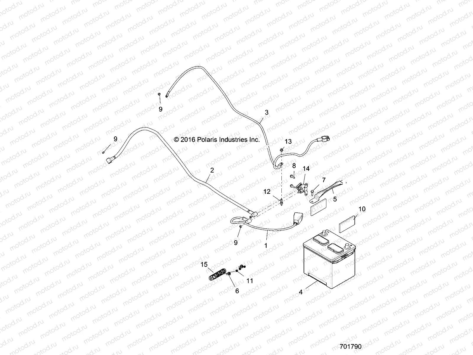 ELECTRICAL | ELECTRICAL, BATTERY - Z17VBS87C2/CB/E87F2 (701790)