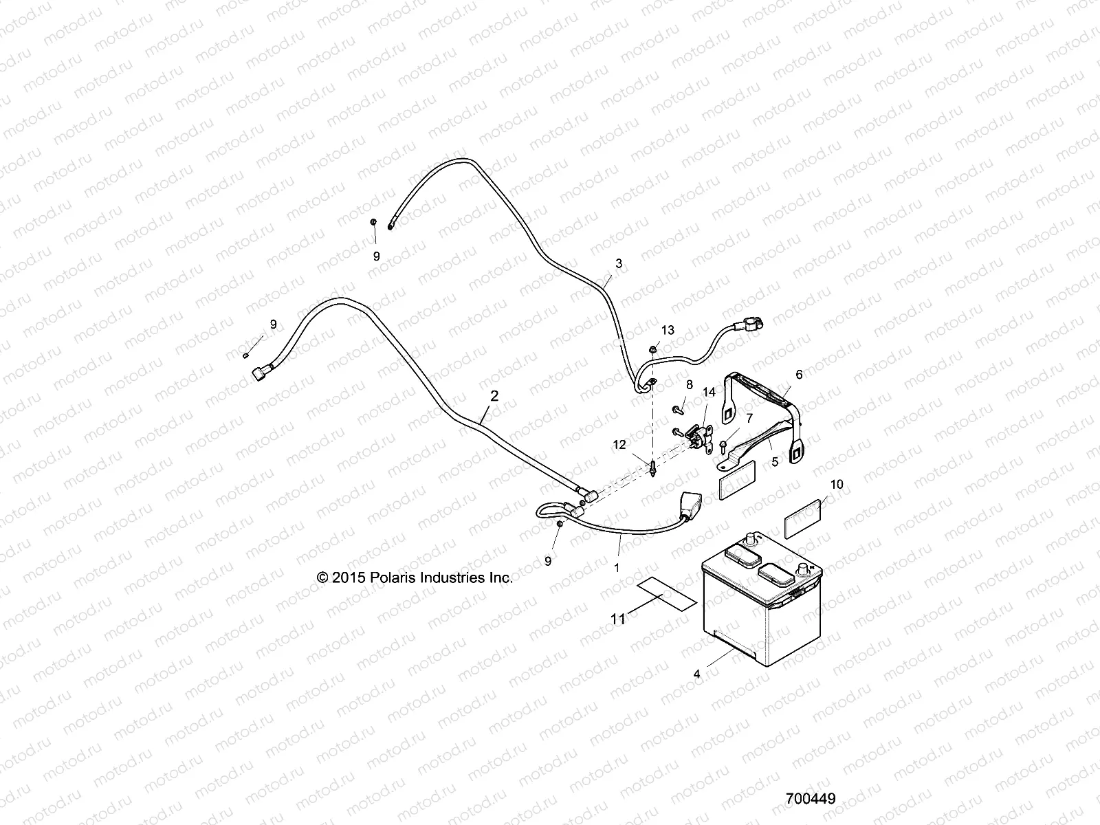 ELECTRICAL | ELECTRICAL, BATTERY - Z17VDE92AK/AM/LK/AB (700449)