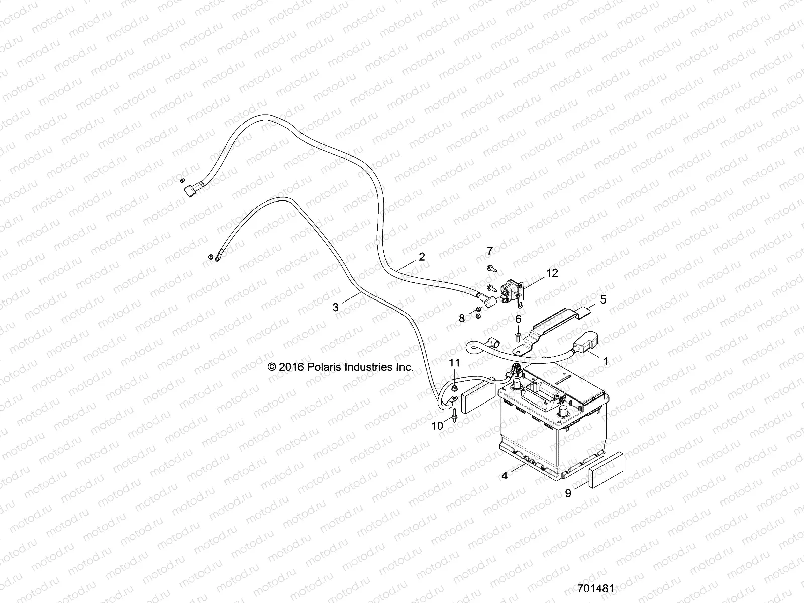 ELECTRICAL | ELECTRICAL, BATTERY - Z17VDS92CM (701481)