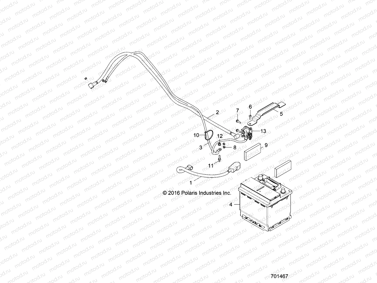 ELECTRICAL | ELECTRICAL, BATTERY - Z17VFE99NM (701467)