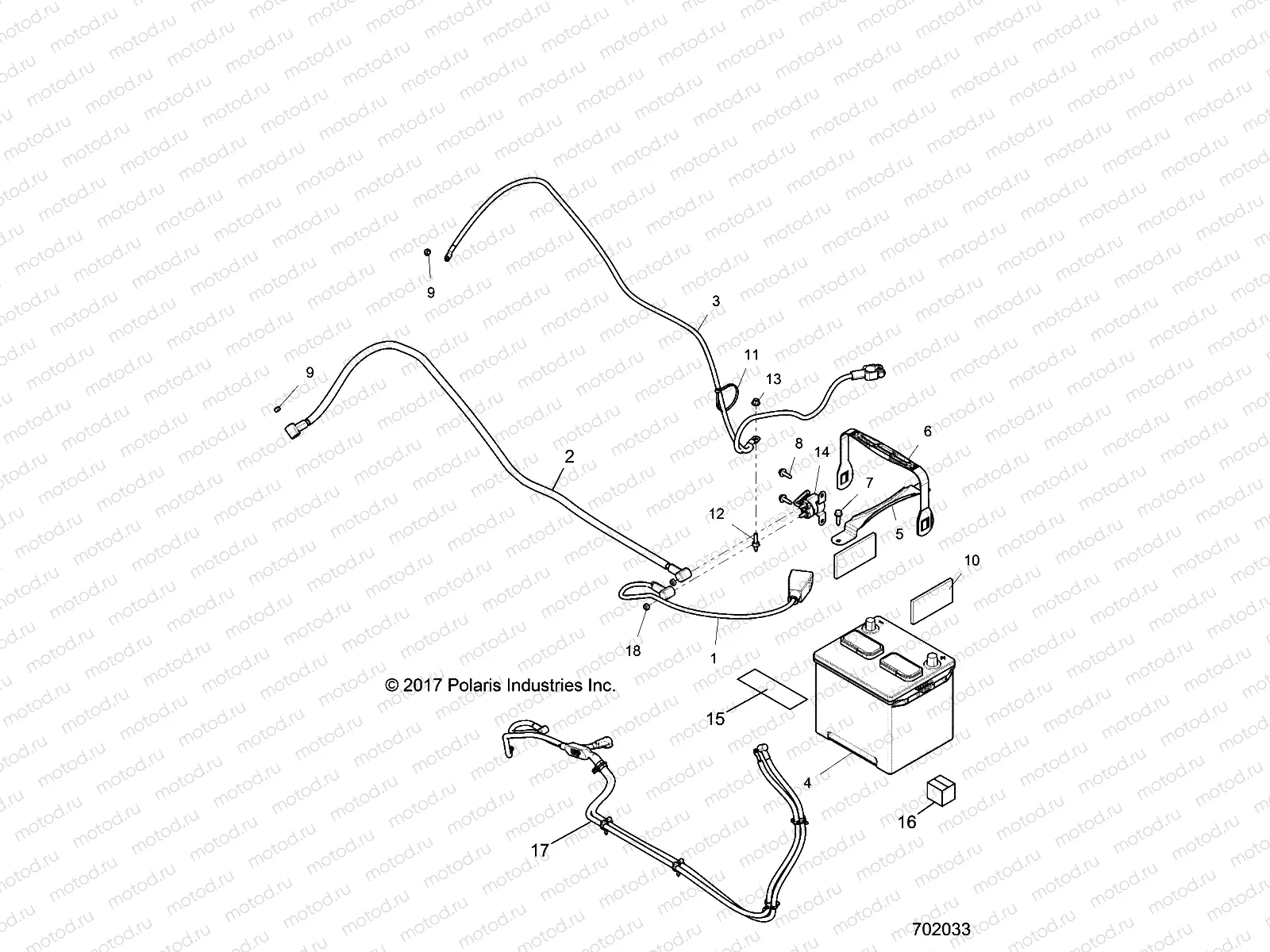 ELECTRICAL | ELECTRICAL, BATTERY - Z18VFE99AK/AJ/AW/BK/BJ/BW/LW/K99AK/BK/M99AL (702033)