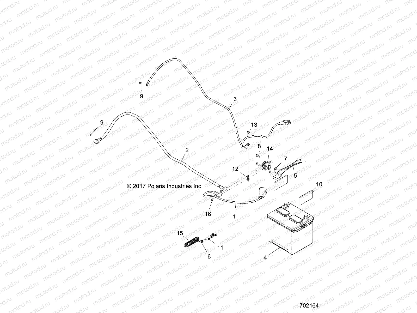 ELECTRICAL | ELECTRICAL, BATTERY - Z19VBE99F2/S99C2/CM (702164)