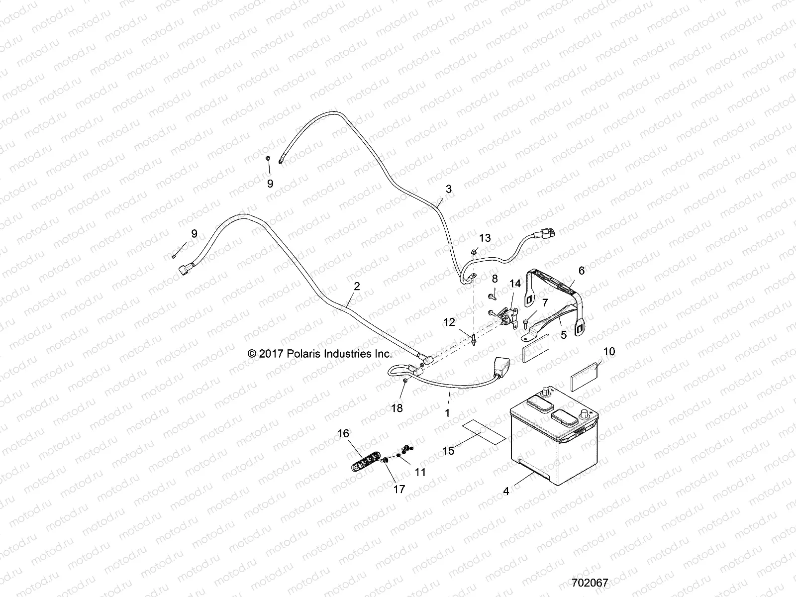 ELECTRICAL | ELECTRICAL, BATTERY - Z20ASA87B2/E87BH/BW (702067)