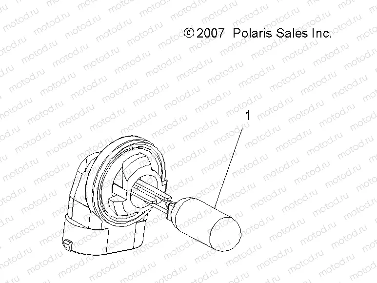 ELECTRICAL | ELECTRICAL, BULBS - A11LB27AA (49ATVBULBS08SP300)