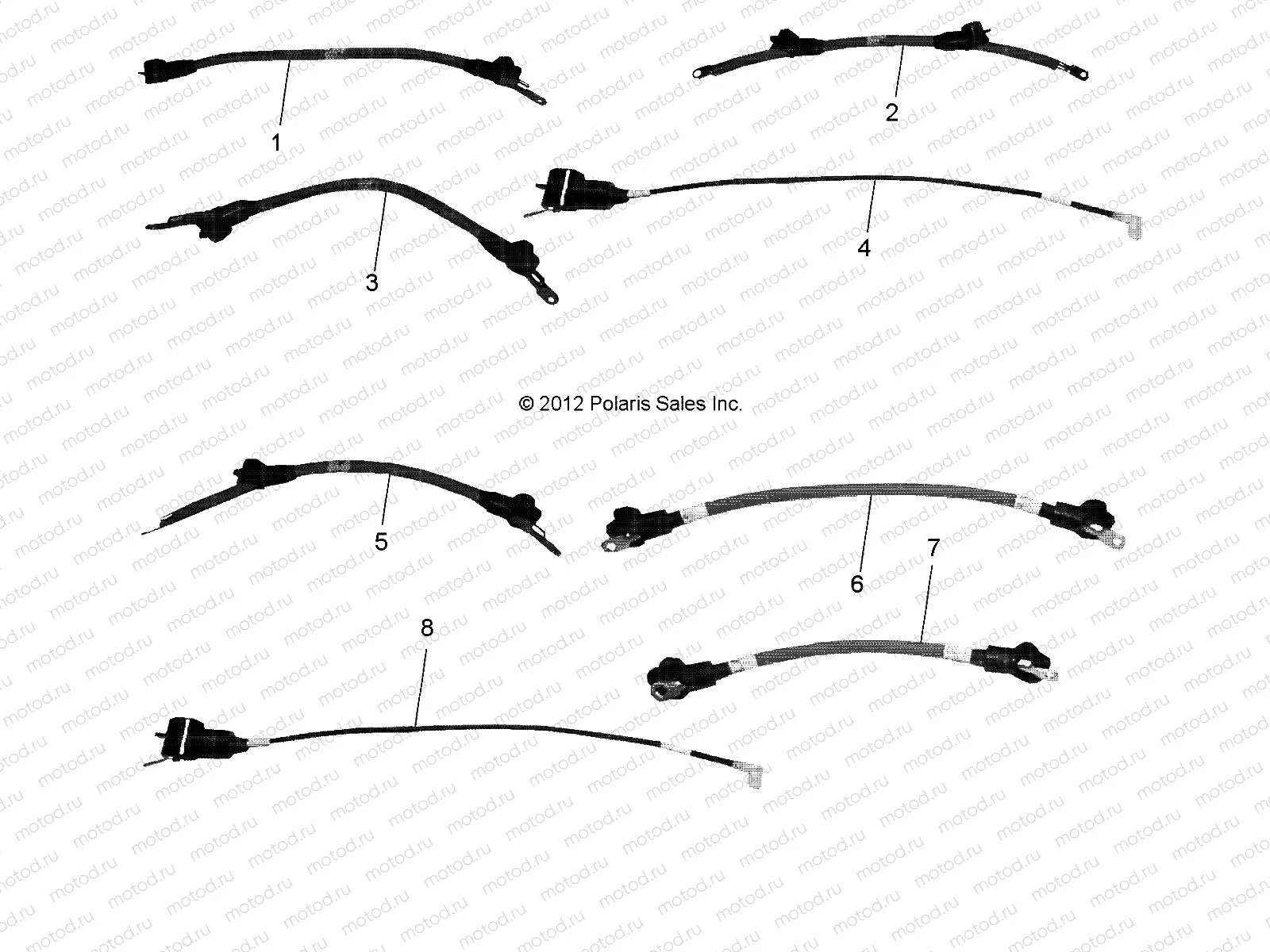 ELECTRICAL | ELECTRICAL, CABLES, MOTOR - L13G2/4/6 ALL OPTIONS (49GEMELECTRICAL13CABLES)