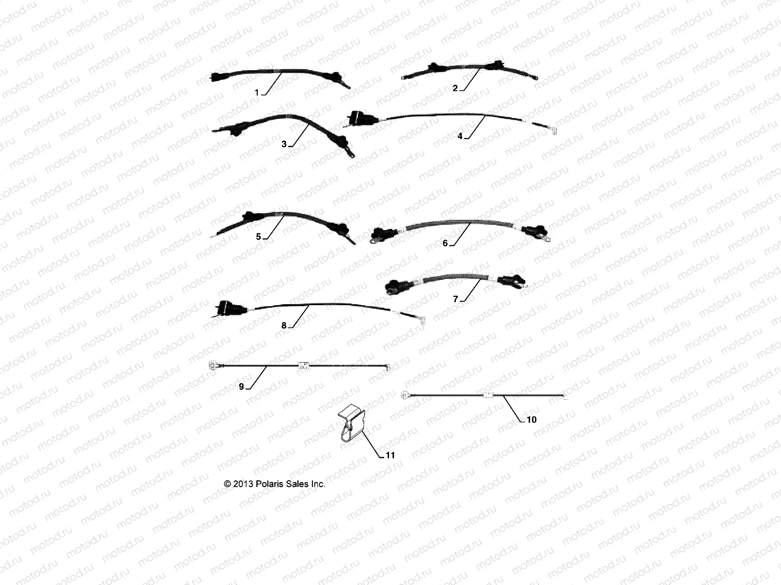 ELECTRICAL | ELECTRICAL, CABLES, MOTOR - L14G2/4/6 ALL OPTIONS (49GEMELECTRICAL14CABLES)