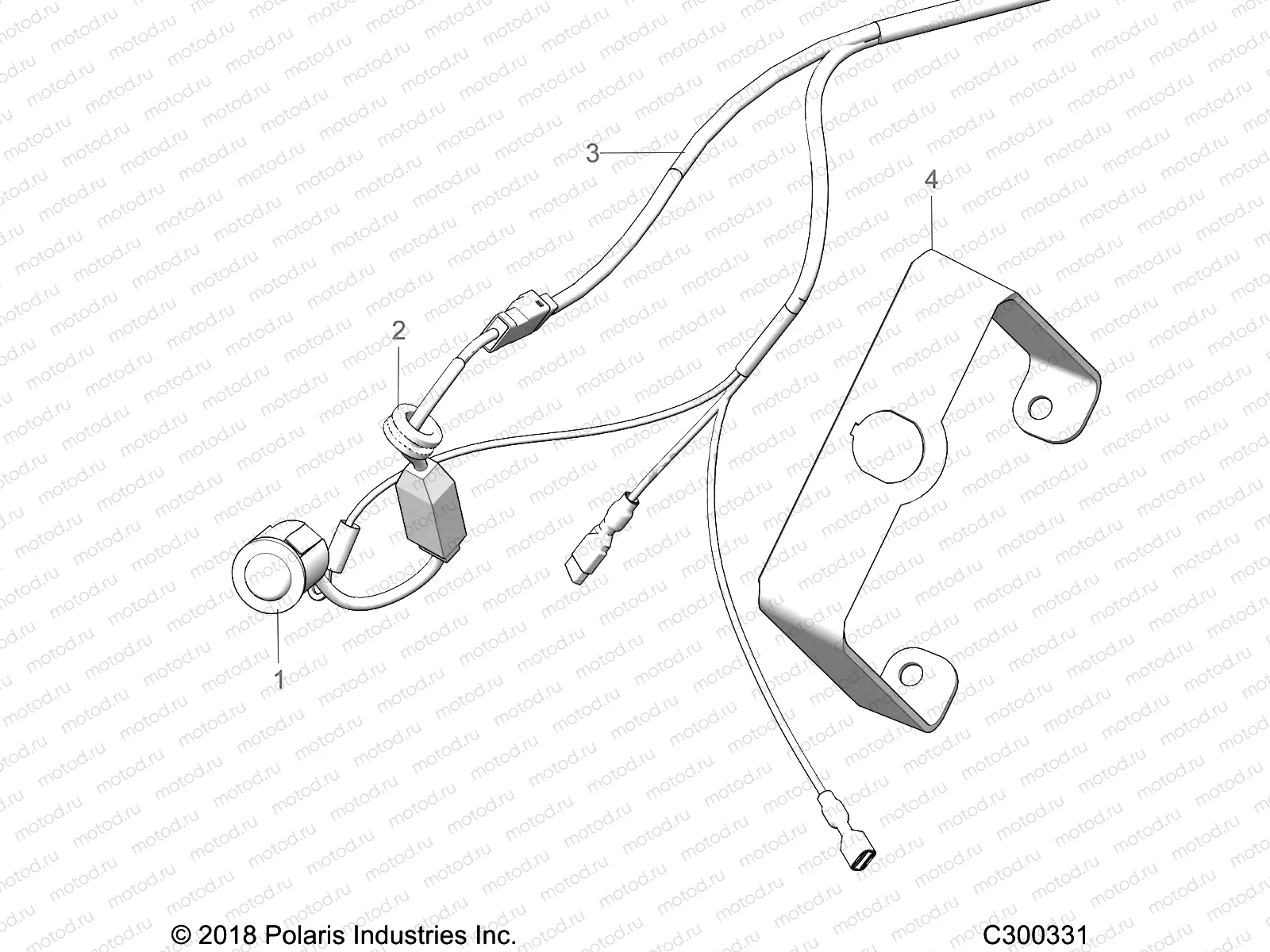 ELECTRICAL | ELECTRICAL, CAMERA REAR - L19U2NAFLA (C300331)